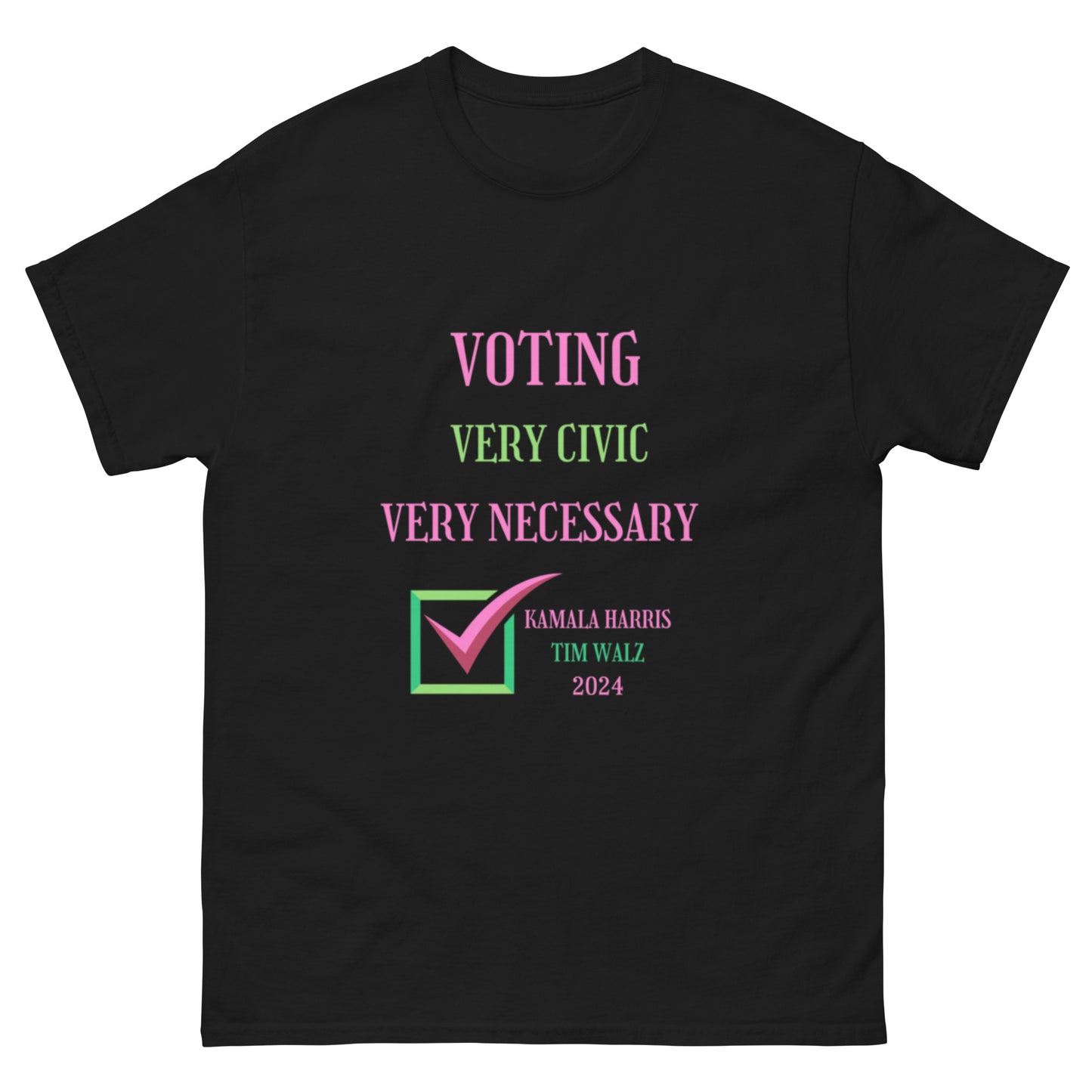 VOTING, VERY CIVIC TEE