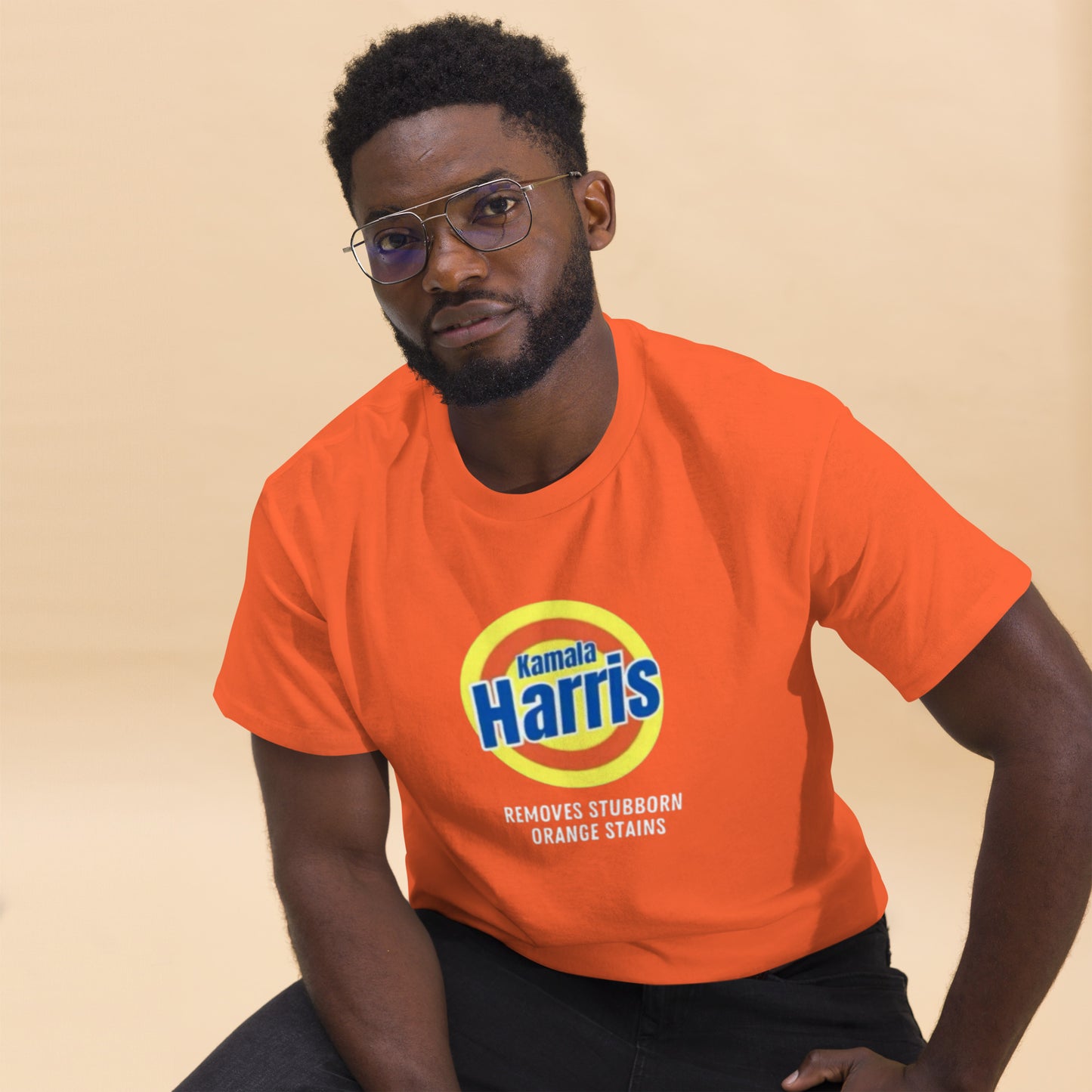 ORANGE STAIN TEE