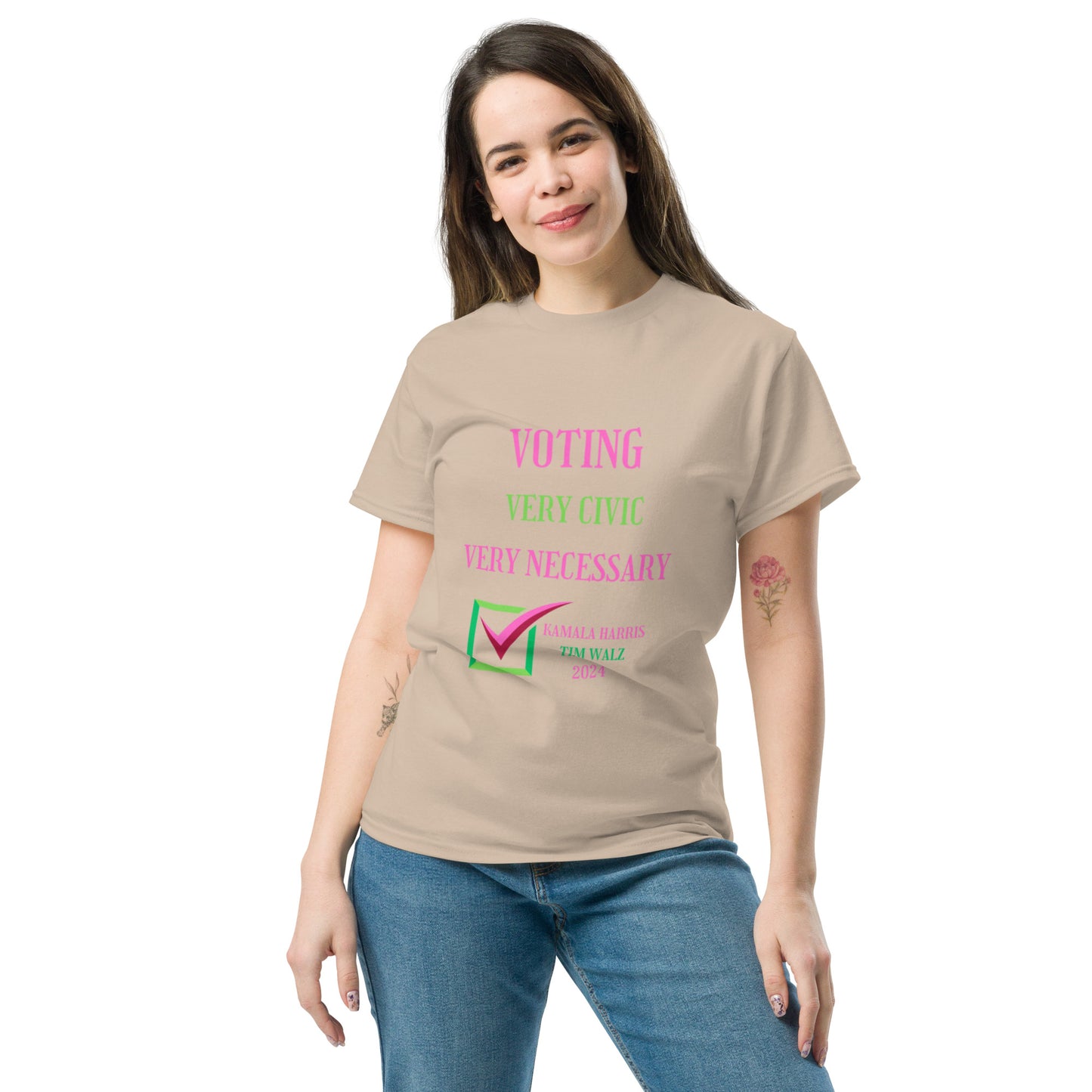 VOTING, VERY CIVIC TEE