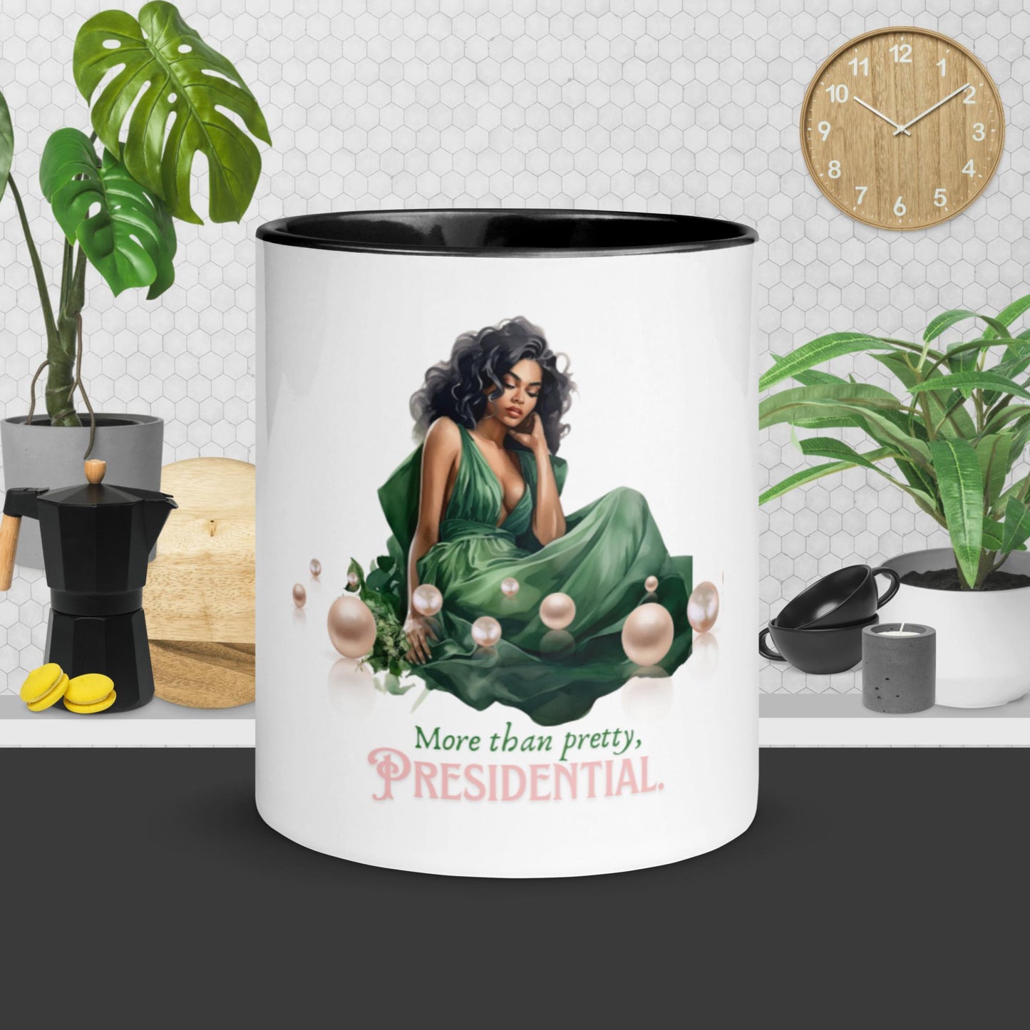 PRETTY PRESIDENTIAL MUG