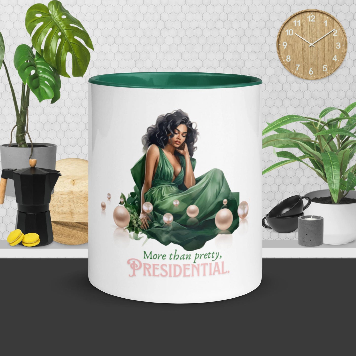 PRETTY PRESIDENTIAL MUG
