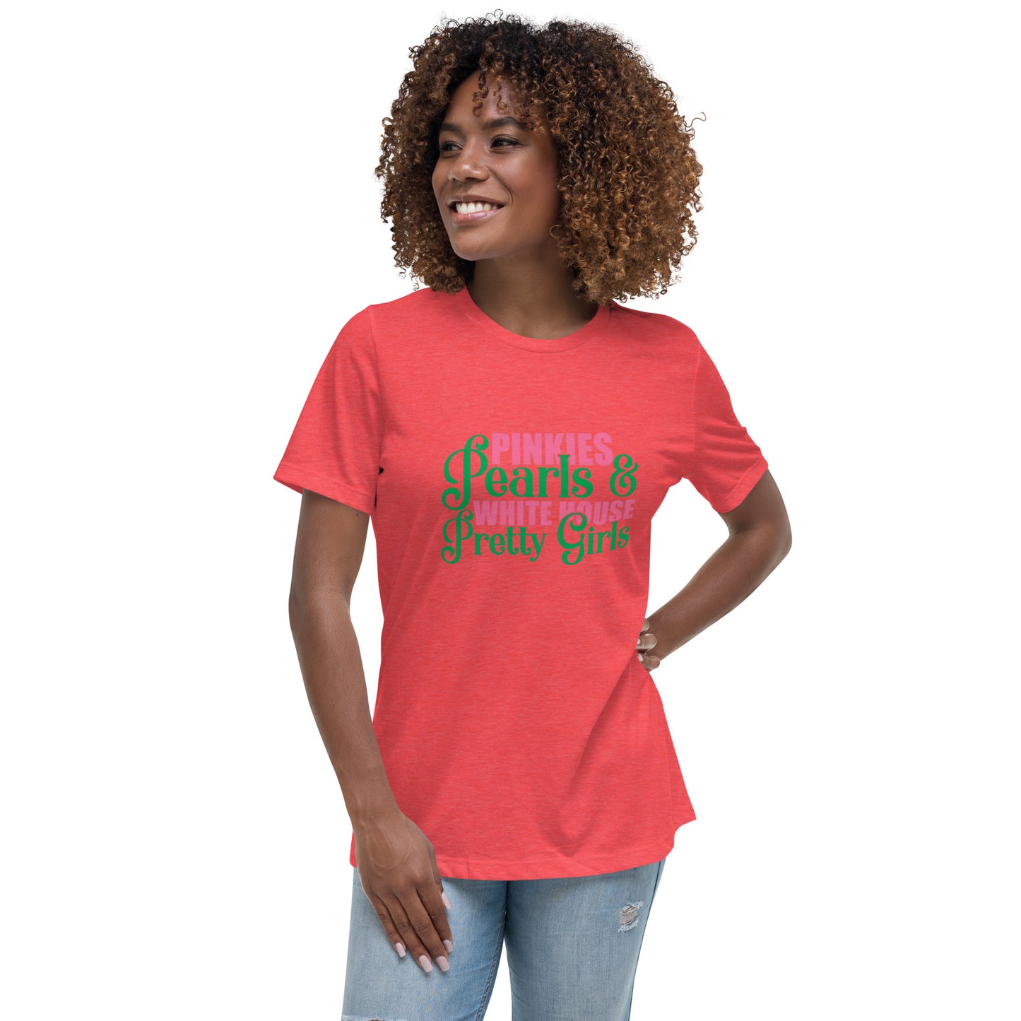 PINKIES & PEARLS TEE