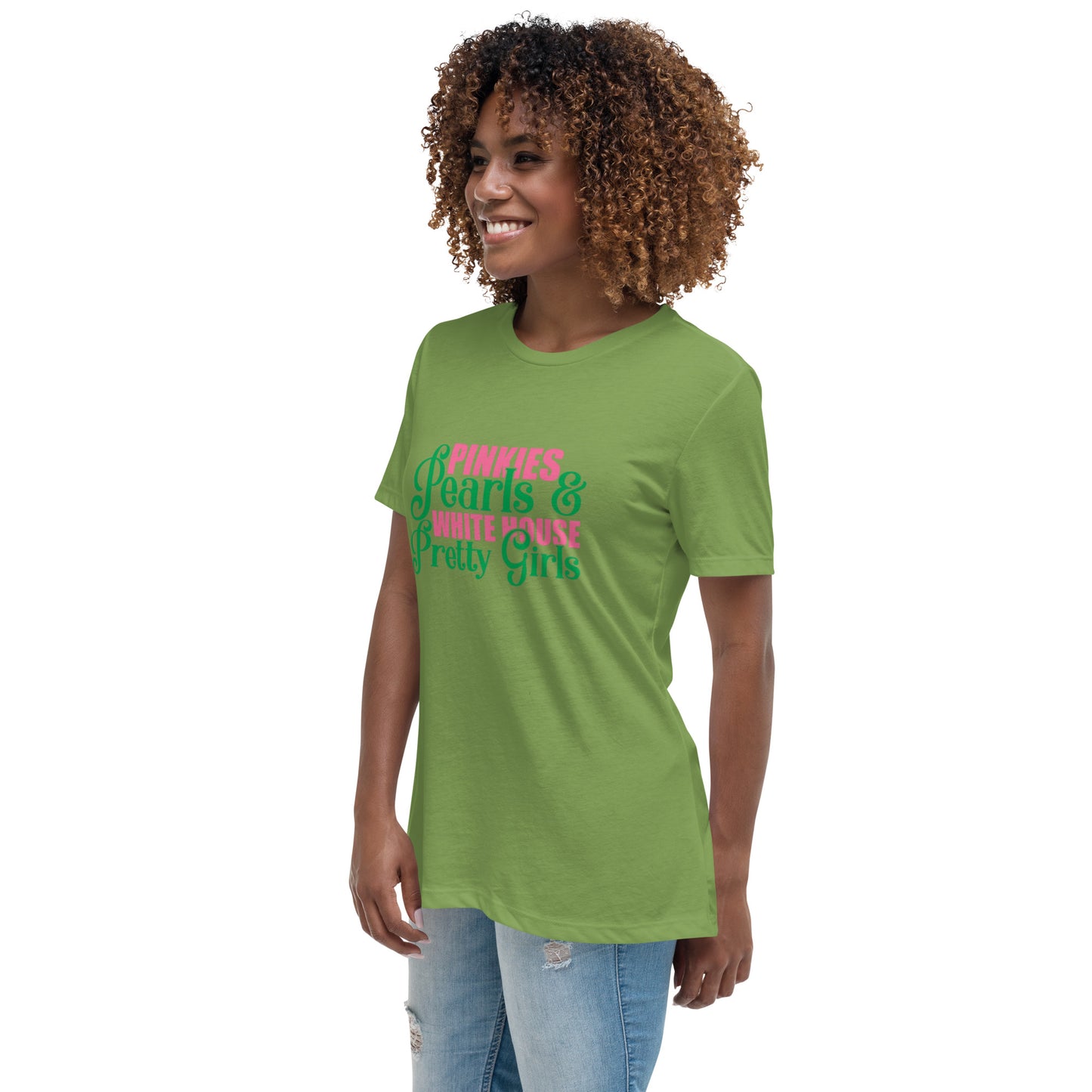 PINKIES & PEARLS TEE