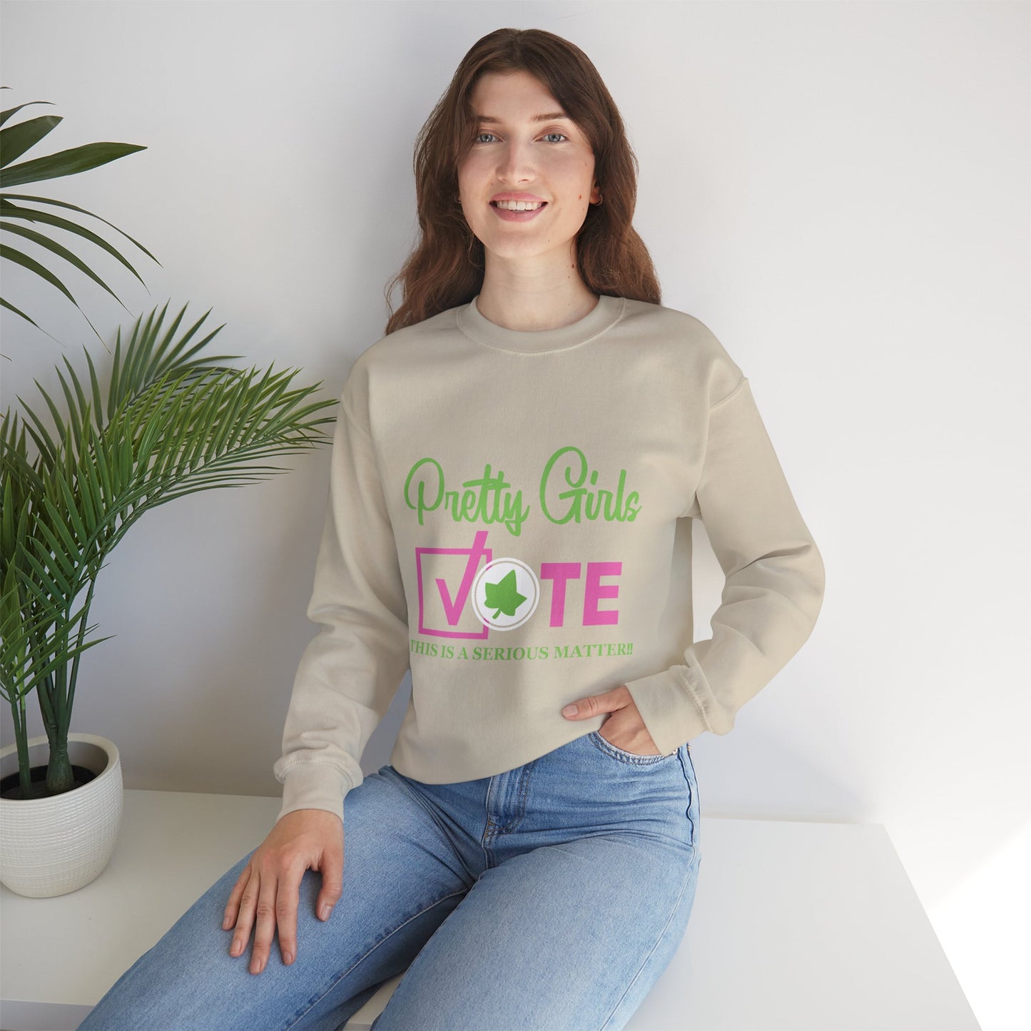 PRETTY GIRL VOTE SWEATSHIRTS