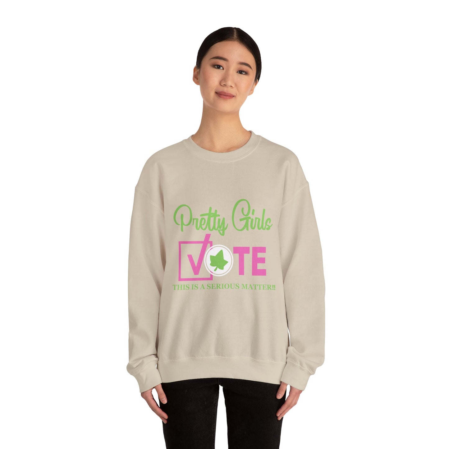 PRETTY GIRL VOTE SWEATSHIRTS