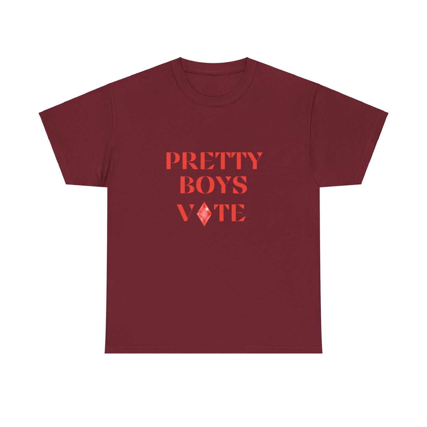 PRETTY BOYS VOTE T-SHIRT