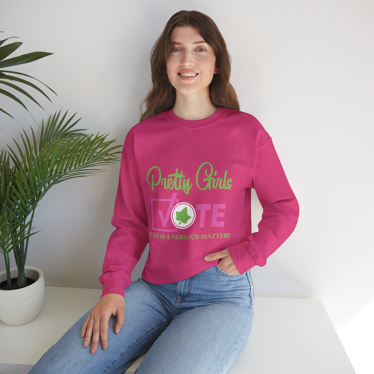 PRETTY GIRL VOTE SWEATSHIRTS