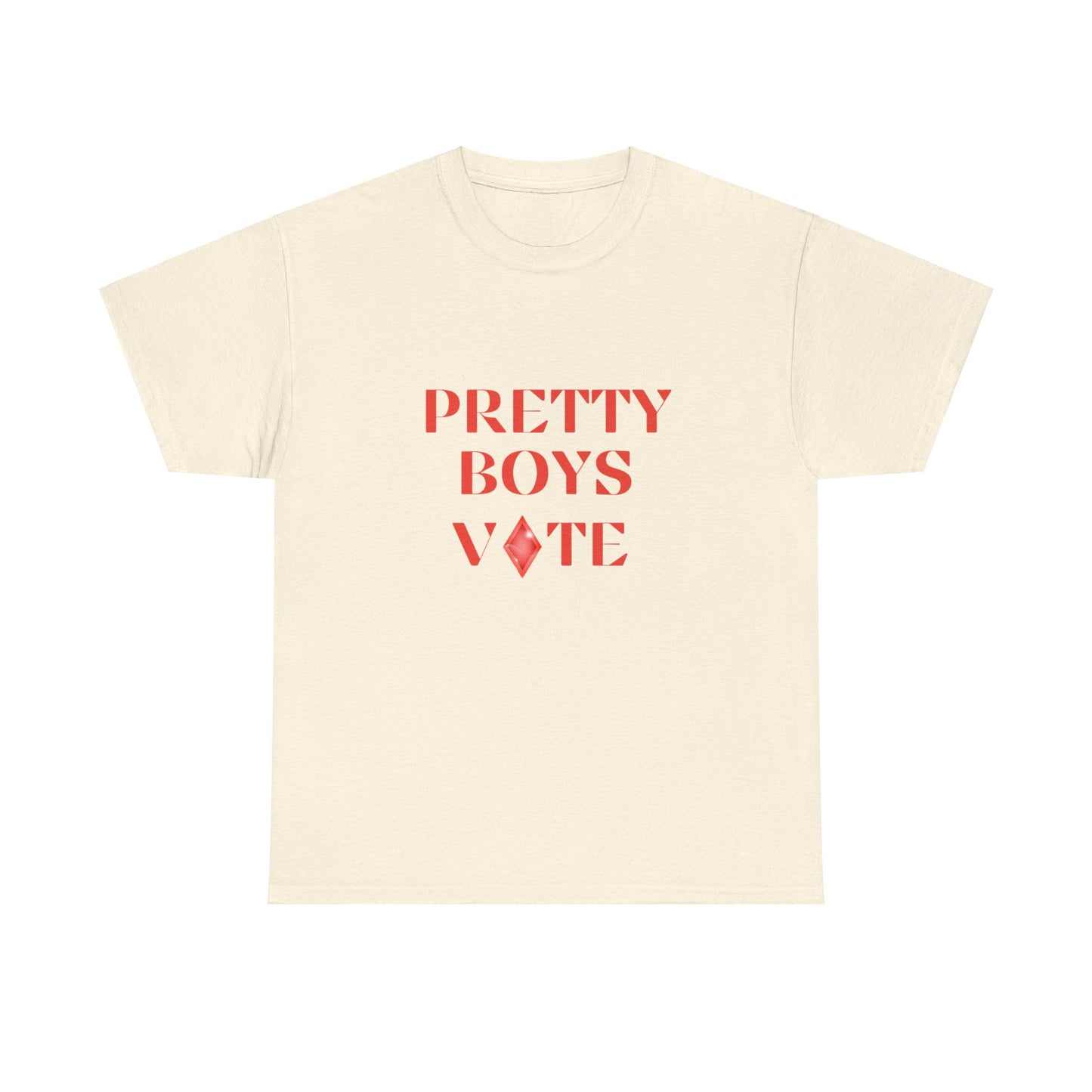 PRETTY BOYS VOTE T-SHIRT
