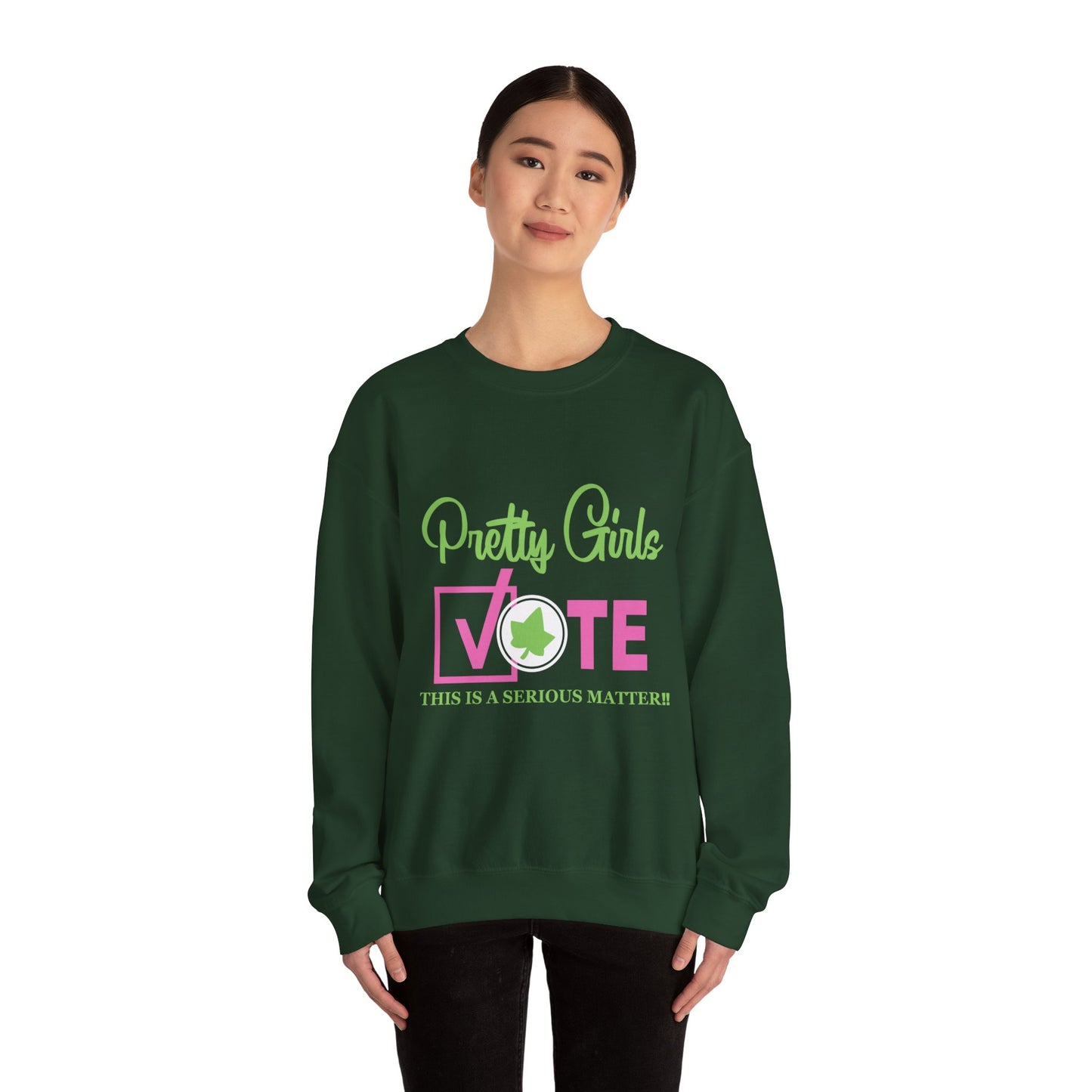 PRETTY GIRL VOTE SWEATSHIRTS