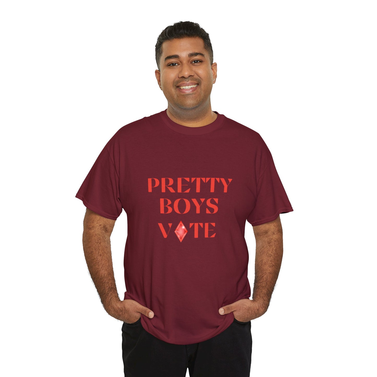 PRETTY BOYS VOTE T-SHIRT