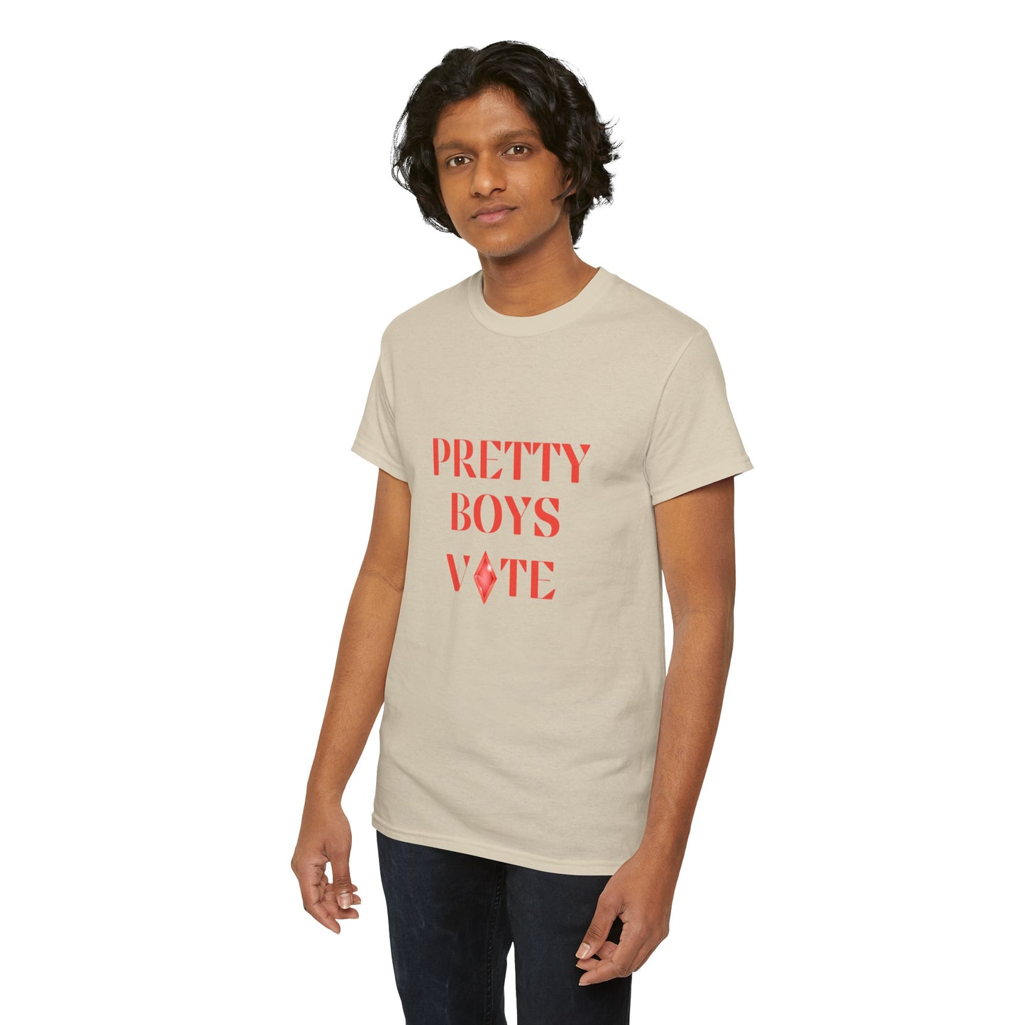 PRETTY BOYS VOTE T-SHIRT