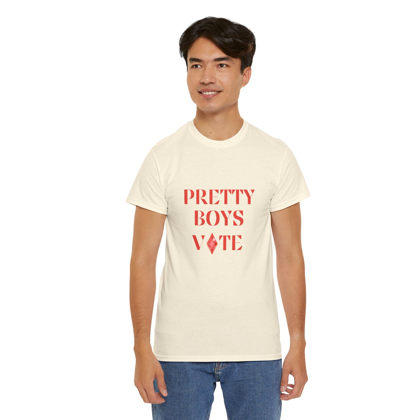 PRETTY BOYS VOTE T-SHIRT