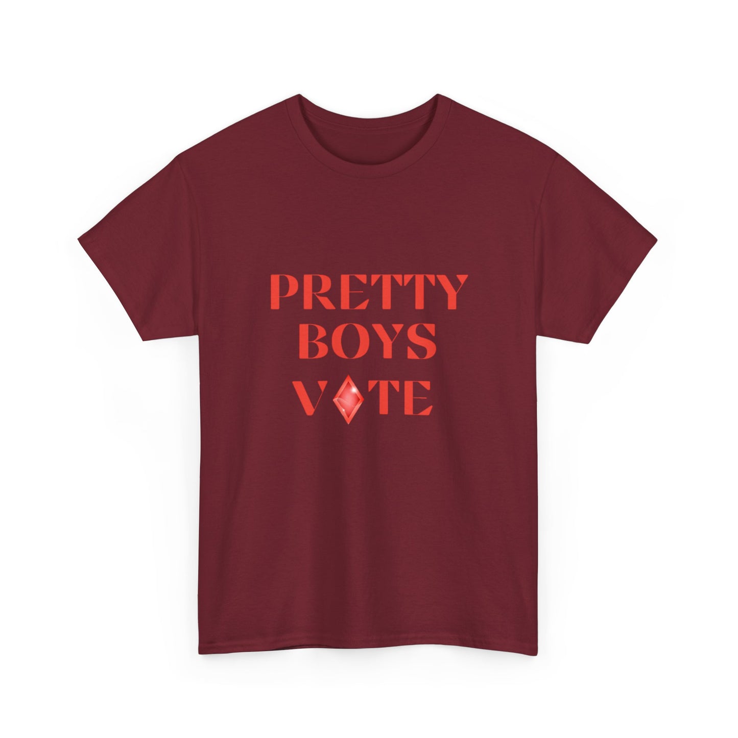 PRETTY BOYS VOTE T-SHIRT