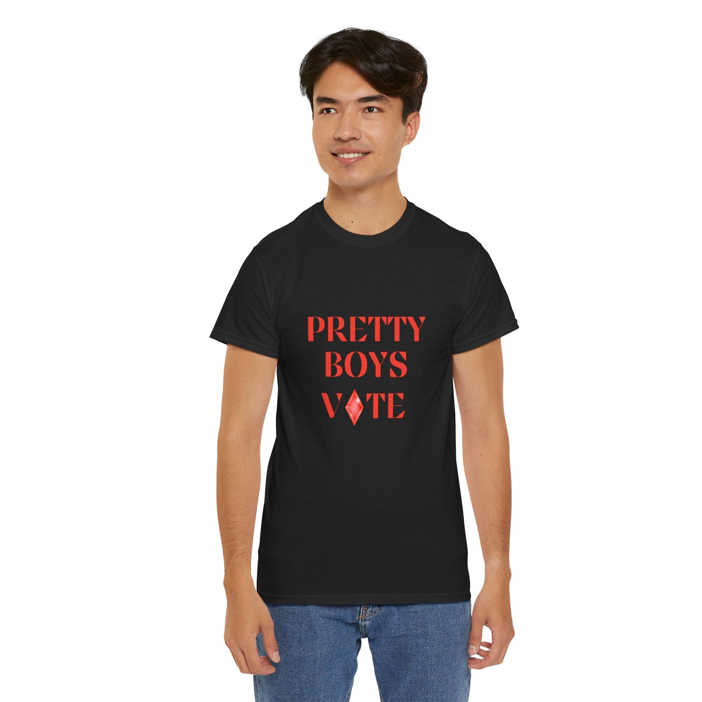 PRETTY BOYS VOTE T-SHIRT
