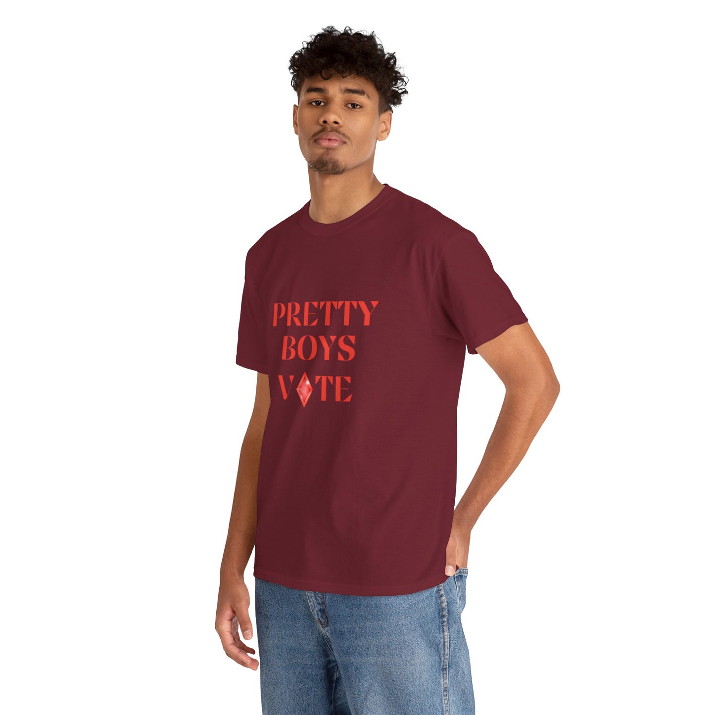 PRETTY BOYS VOTE T-SHIRT