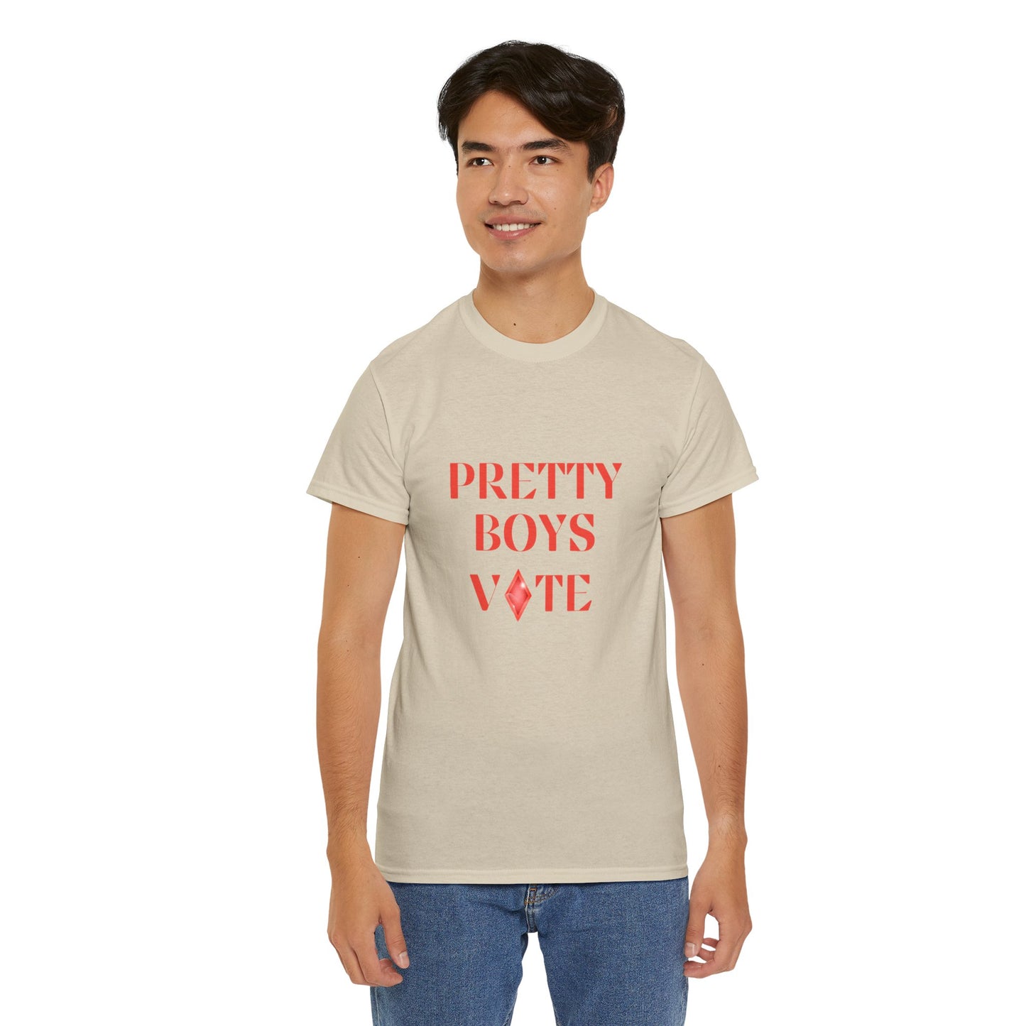 PRETTY BOYS VOTE T-SHIRT
