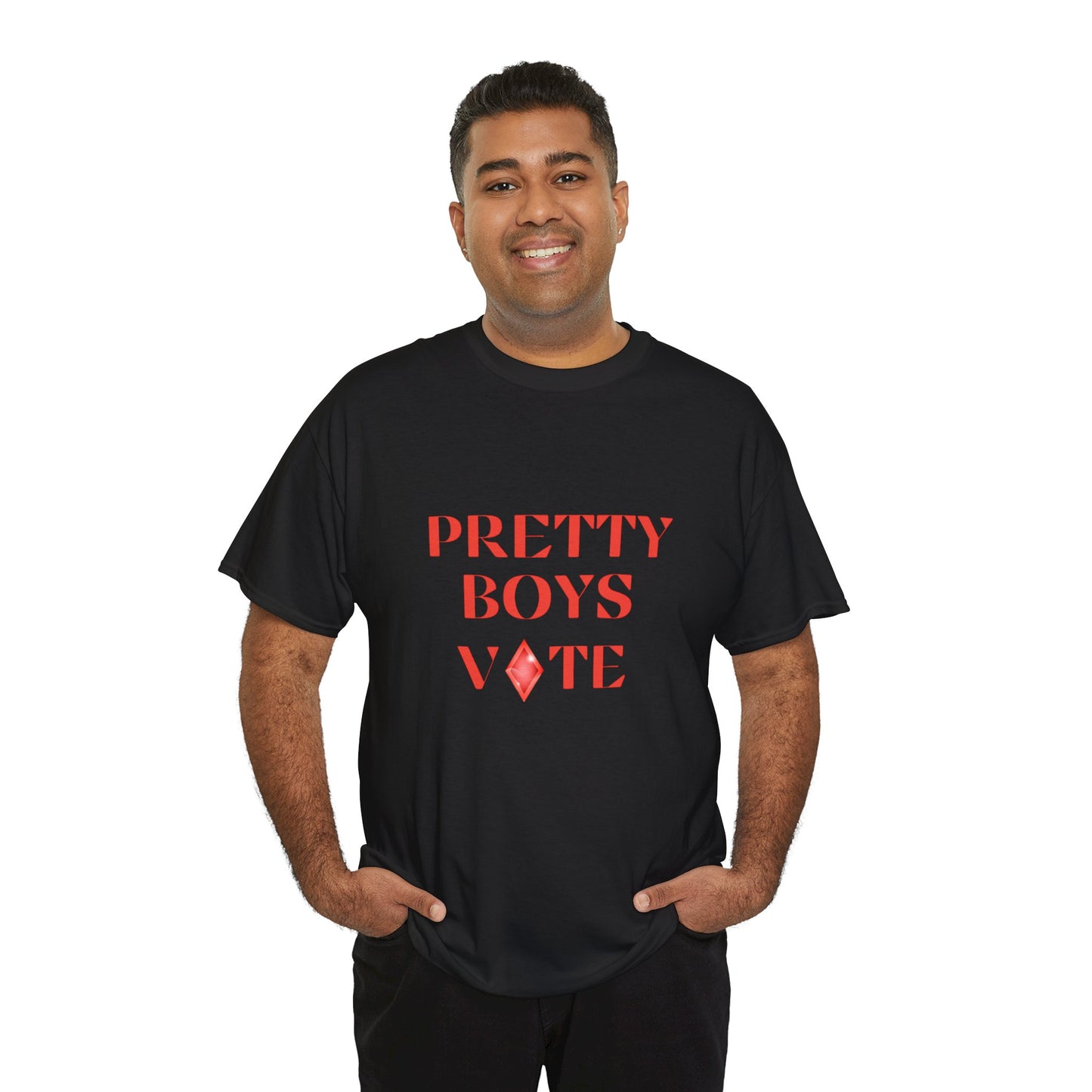 PRETTY BOYS VOTE T-SHIRT