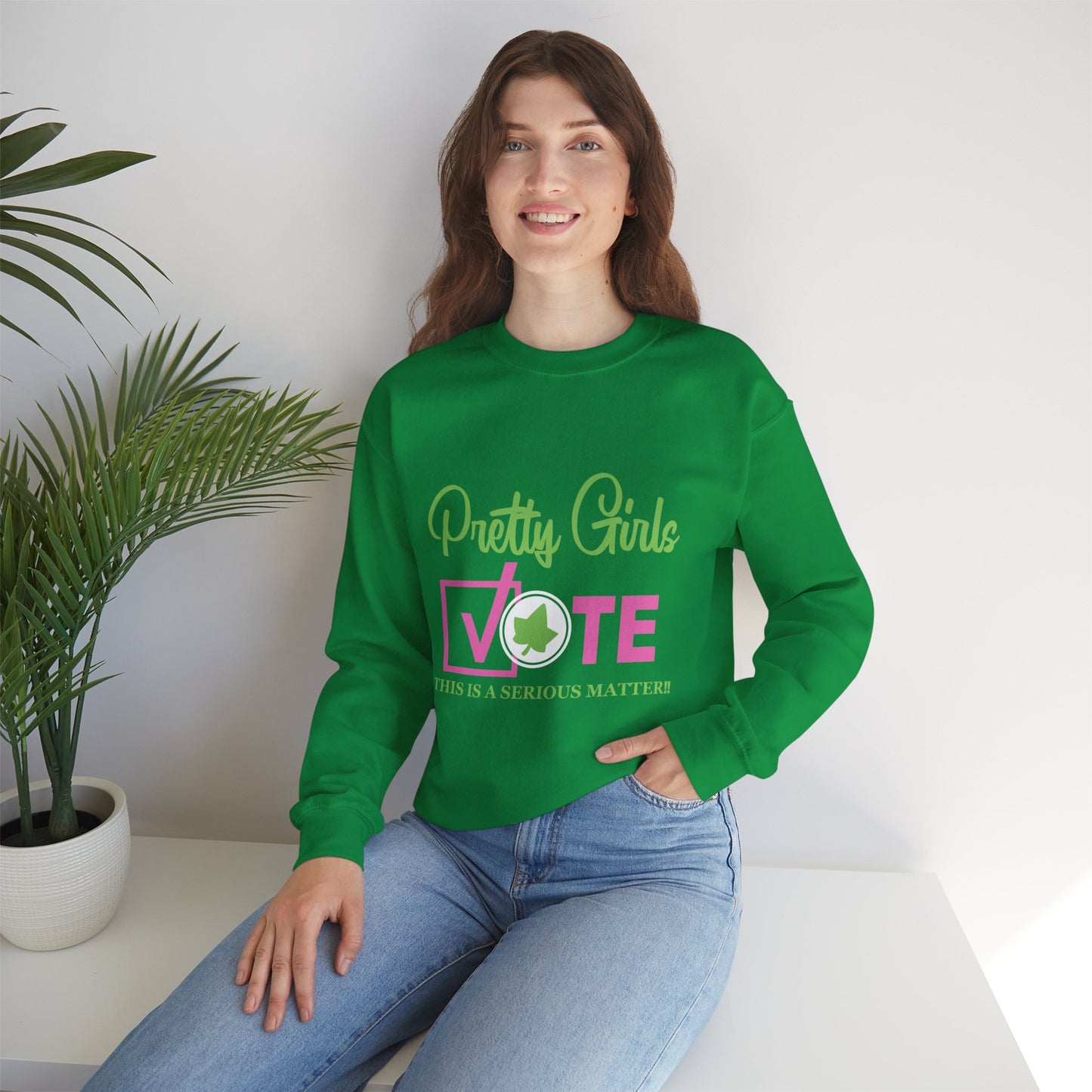 PRETTY GIRL VOTE SWEATSHIRTS