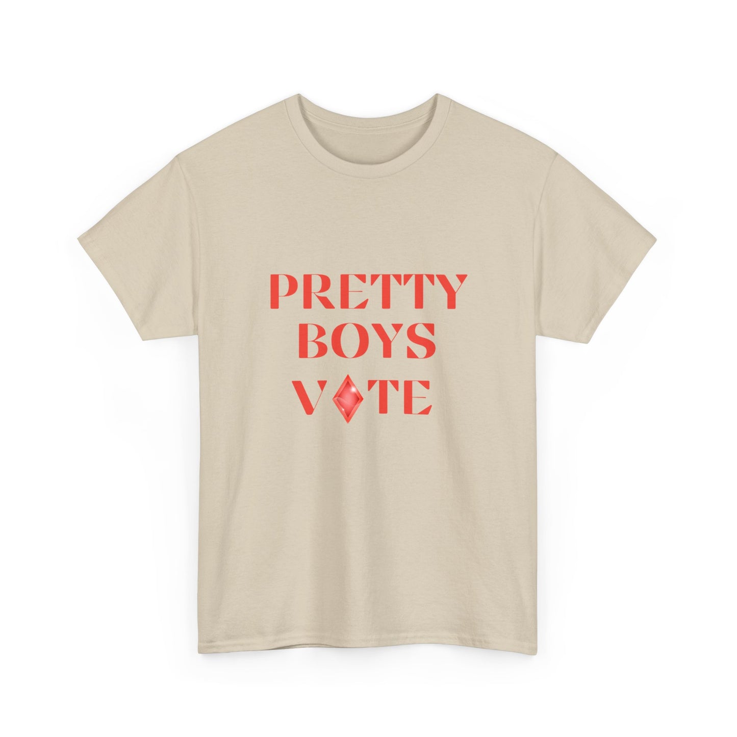 PRETTY BOYS VOTE T-SHIRT