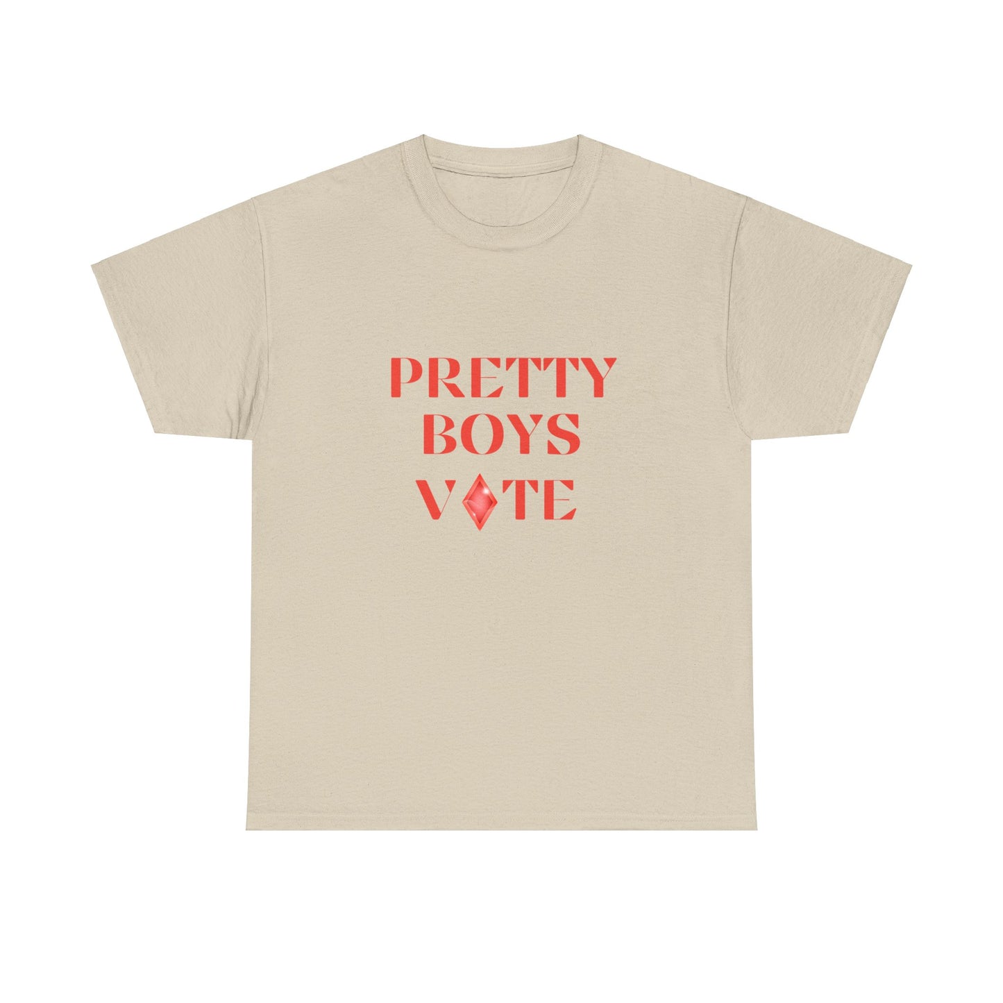 PRETTY BOYS VOTE T-SHIRT