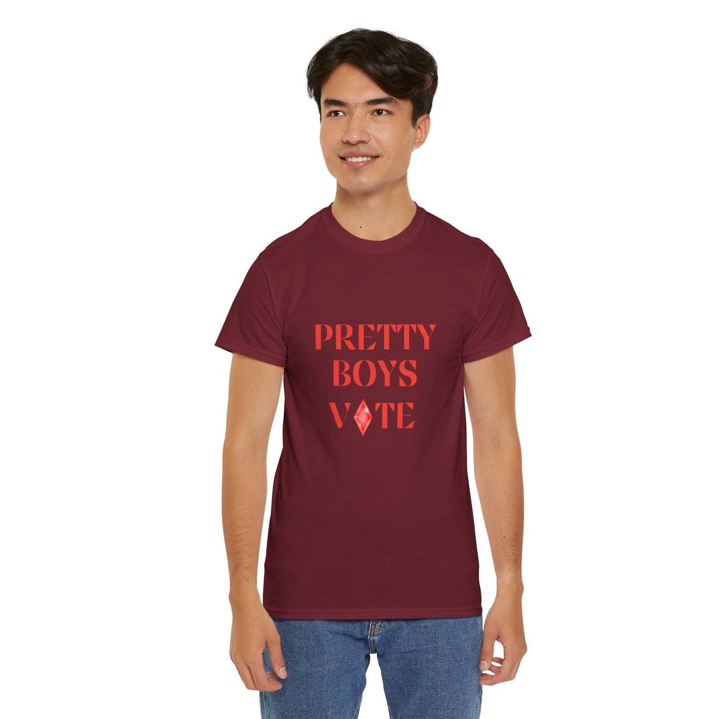 PRETTY BOYS VOTE T-SHIRT