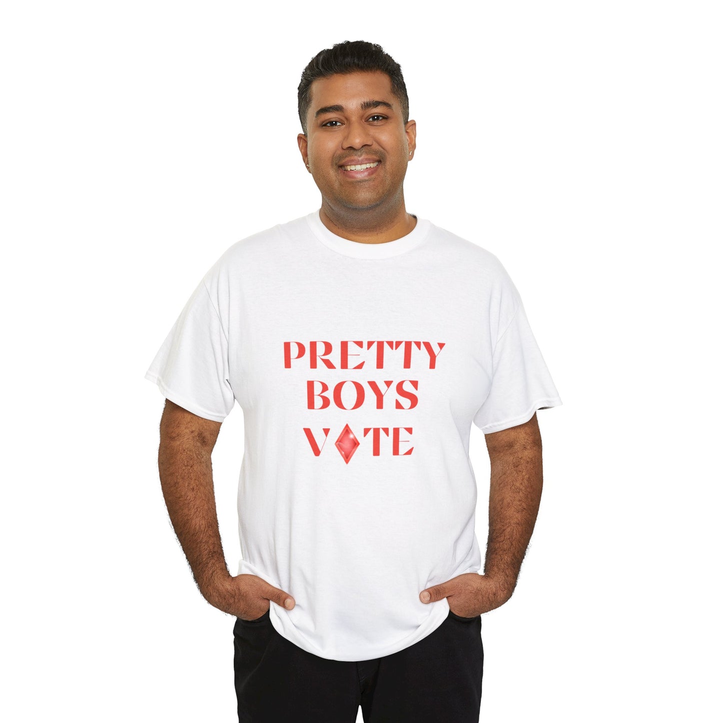 PRETTY BOYS VOTE T-SHIRT