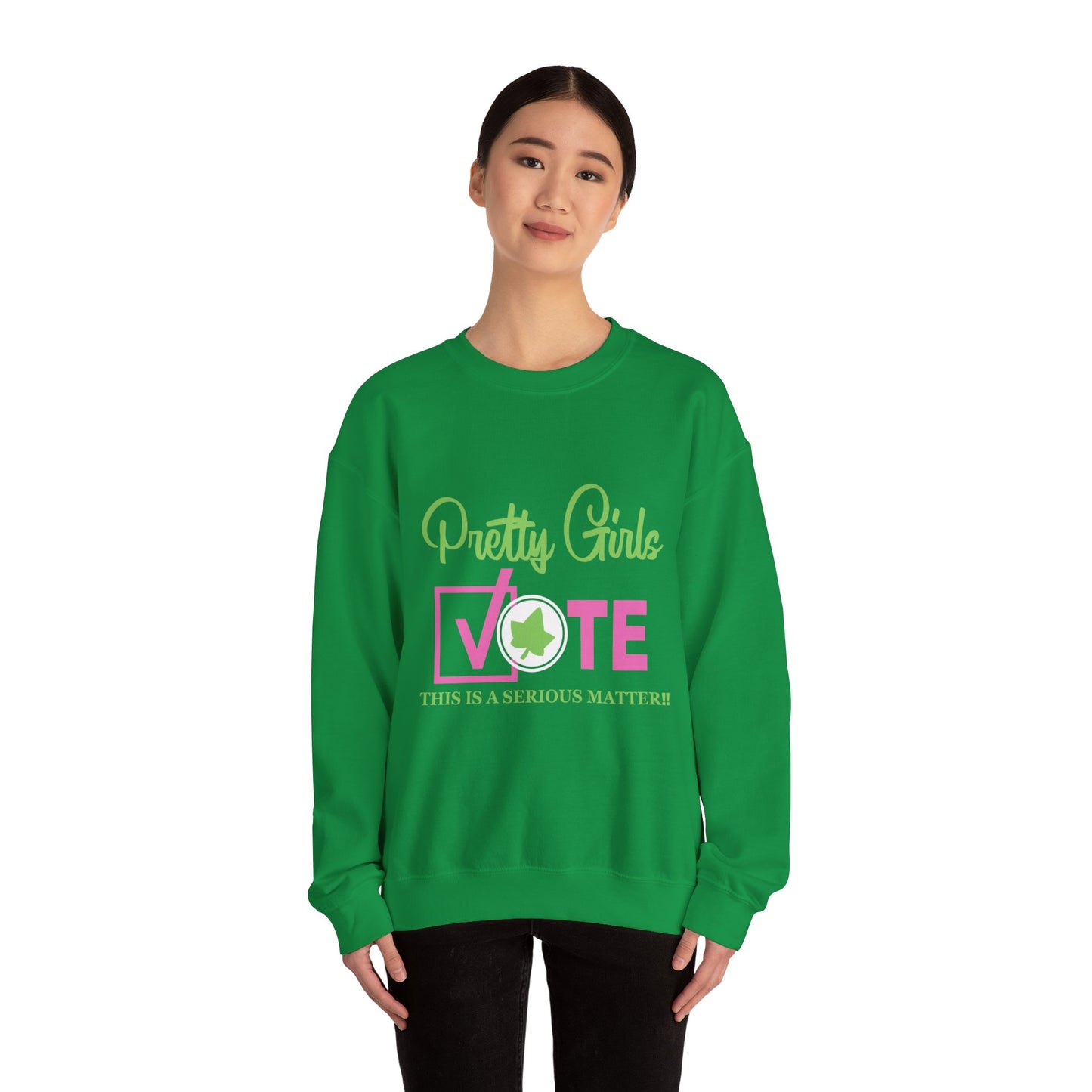 PRETTY GIRL VOTE SWEATSHIRTS