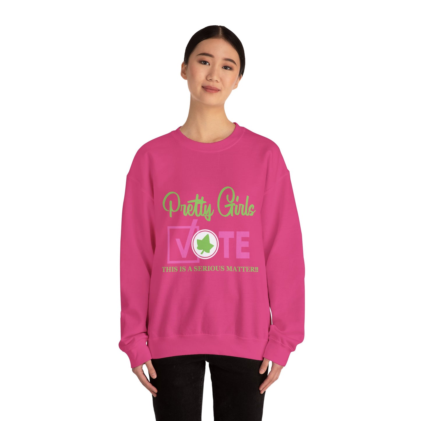 PRETTY GIRL VOTE SWEATSHIRTS
