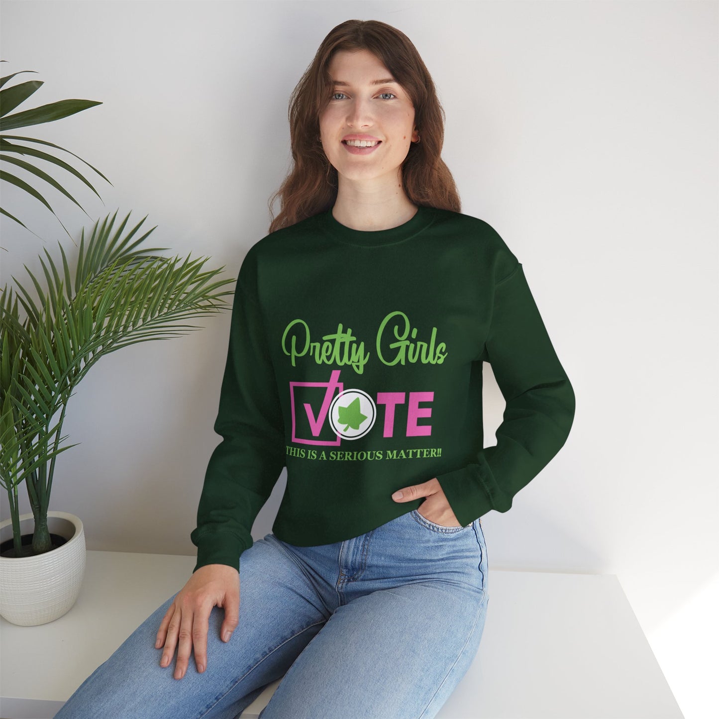 PRETTY GIRL VOTE SWEATSHIRTS