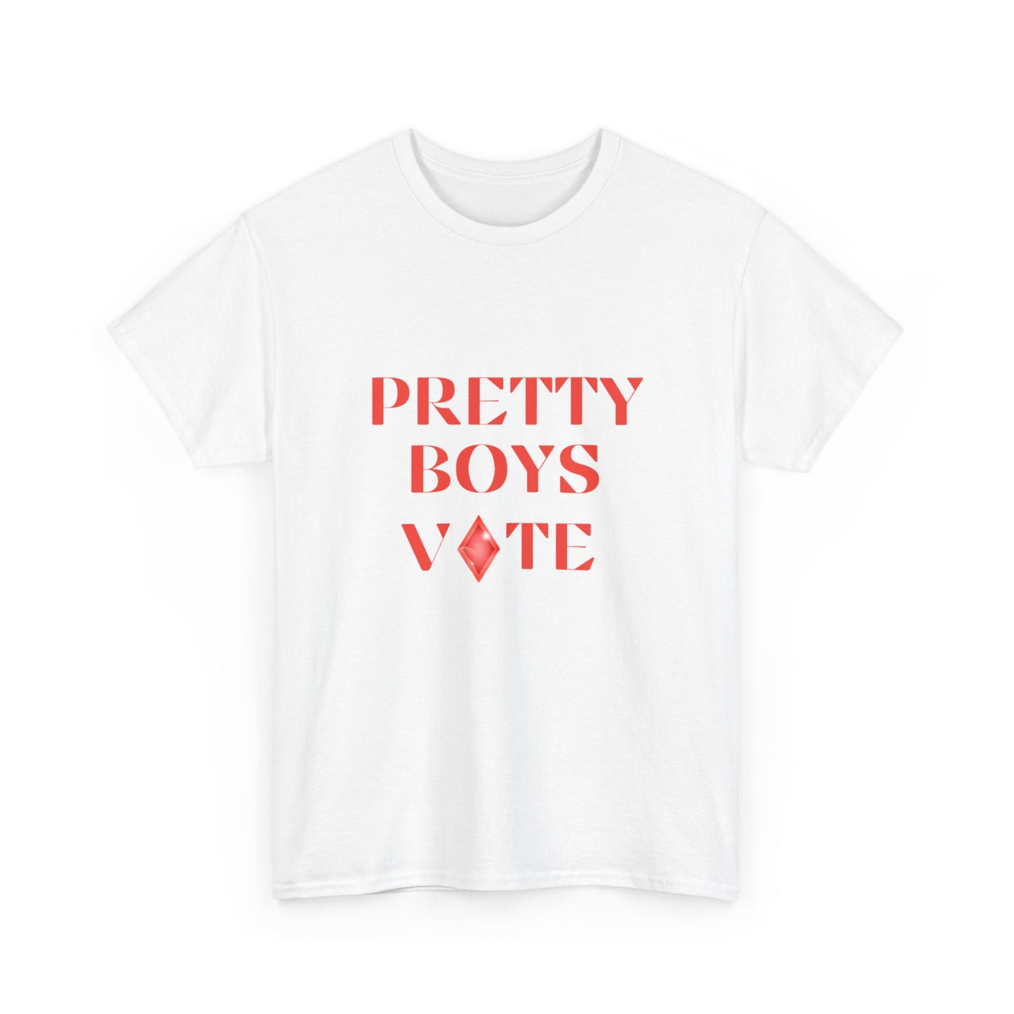PRETTY BOYS VOTE T-SHIRT