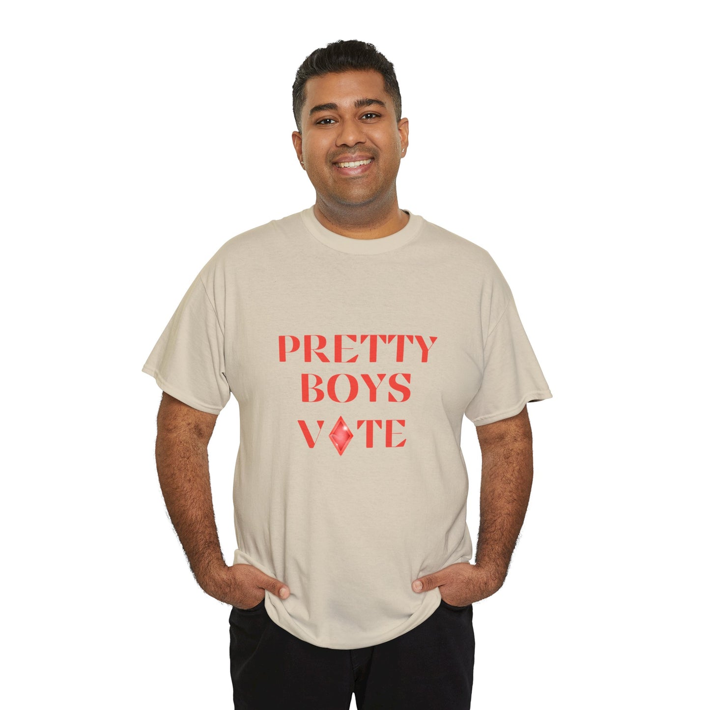 PRETTY BOYS VOTE T-SHIRT