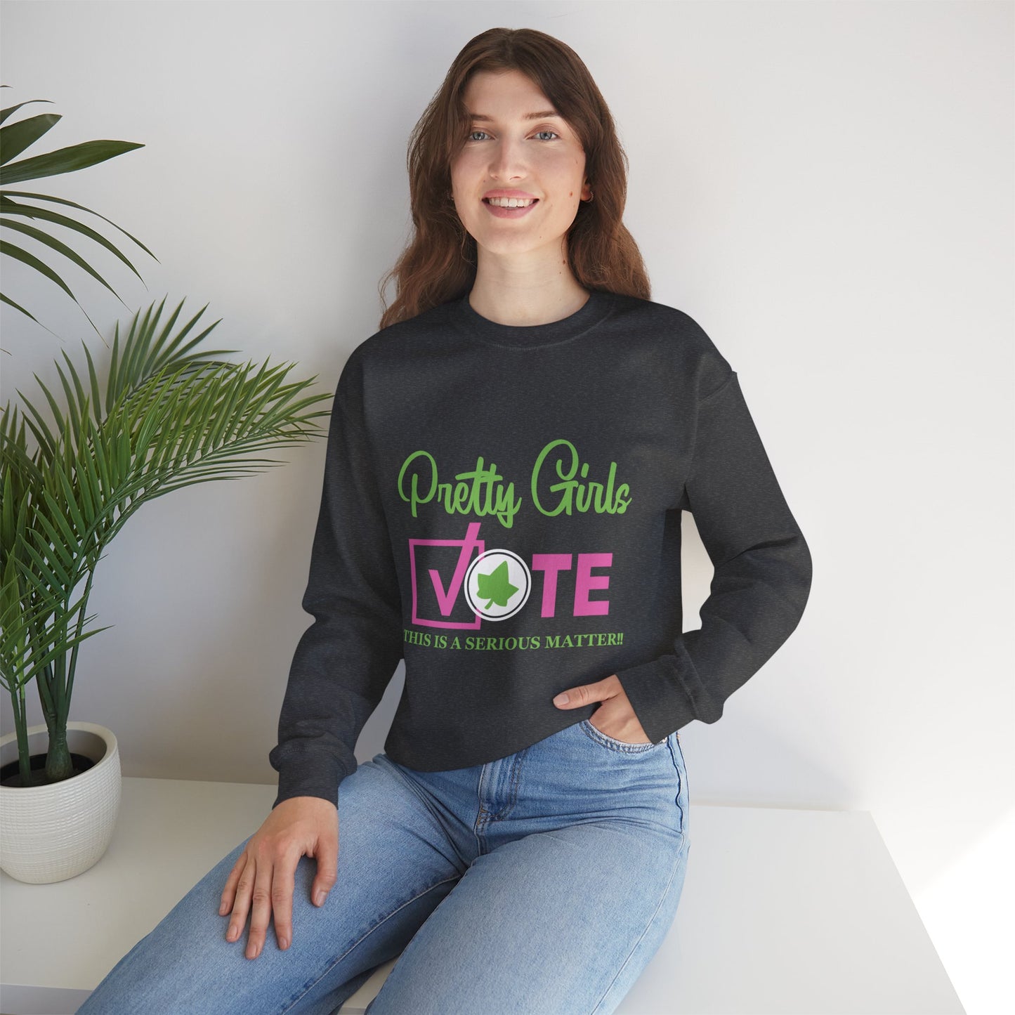 PRETTY GIRL VOTE SWEATSHIRTS