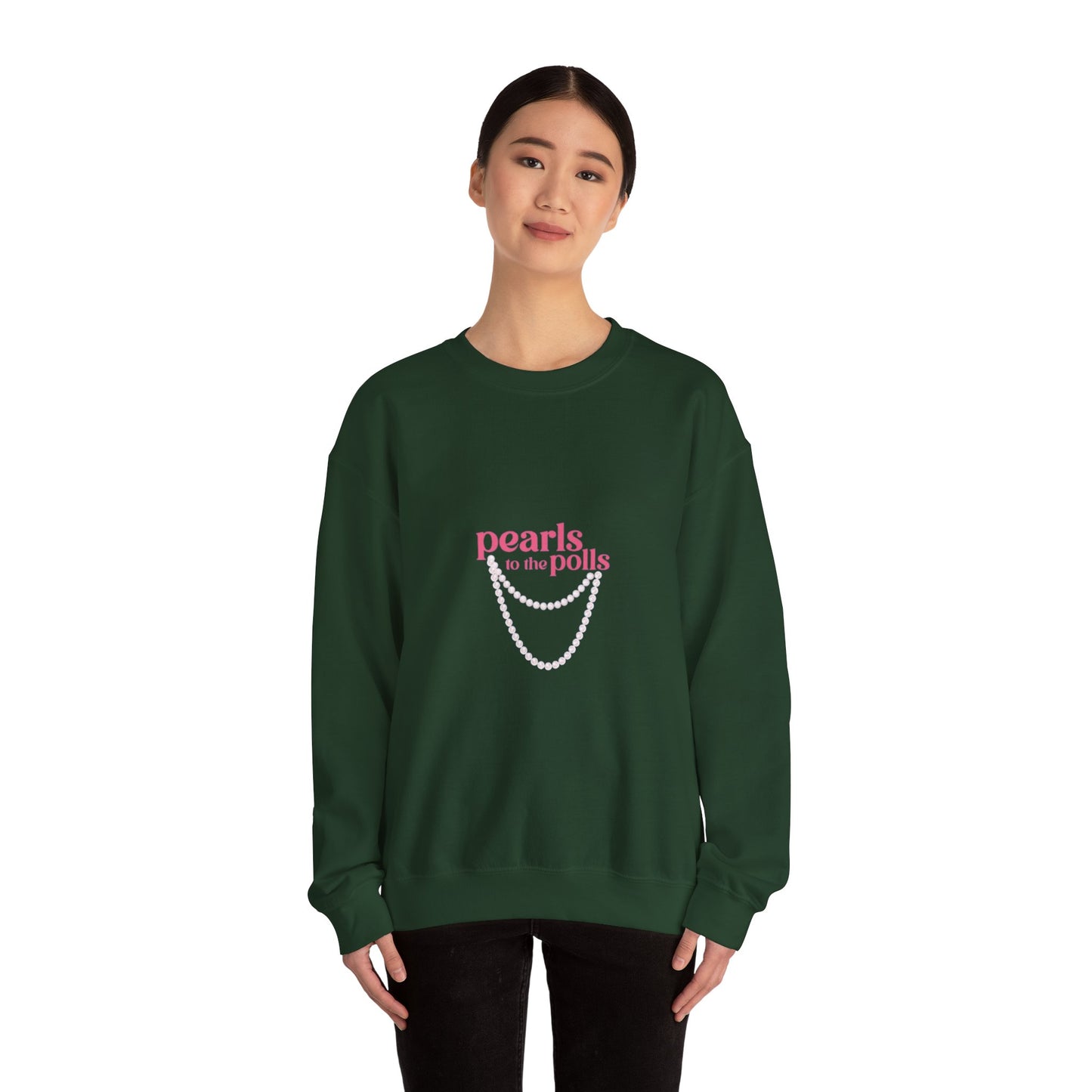 PEARLS TO THE POLLS SWEATSHIRTS