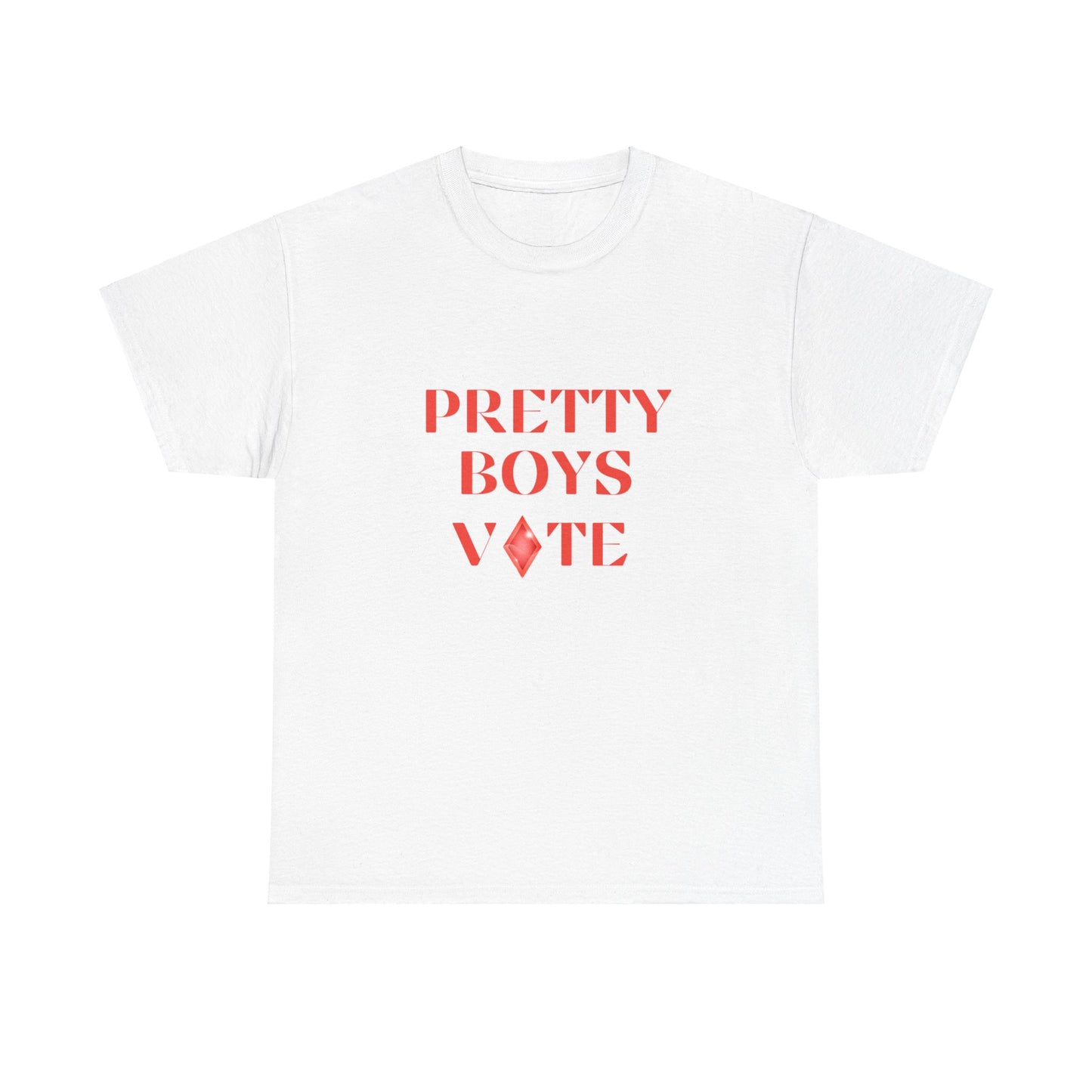 PRETTY BOYS VOTE T-SHIRT