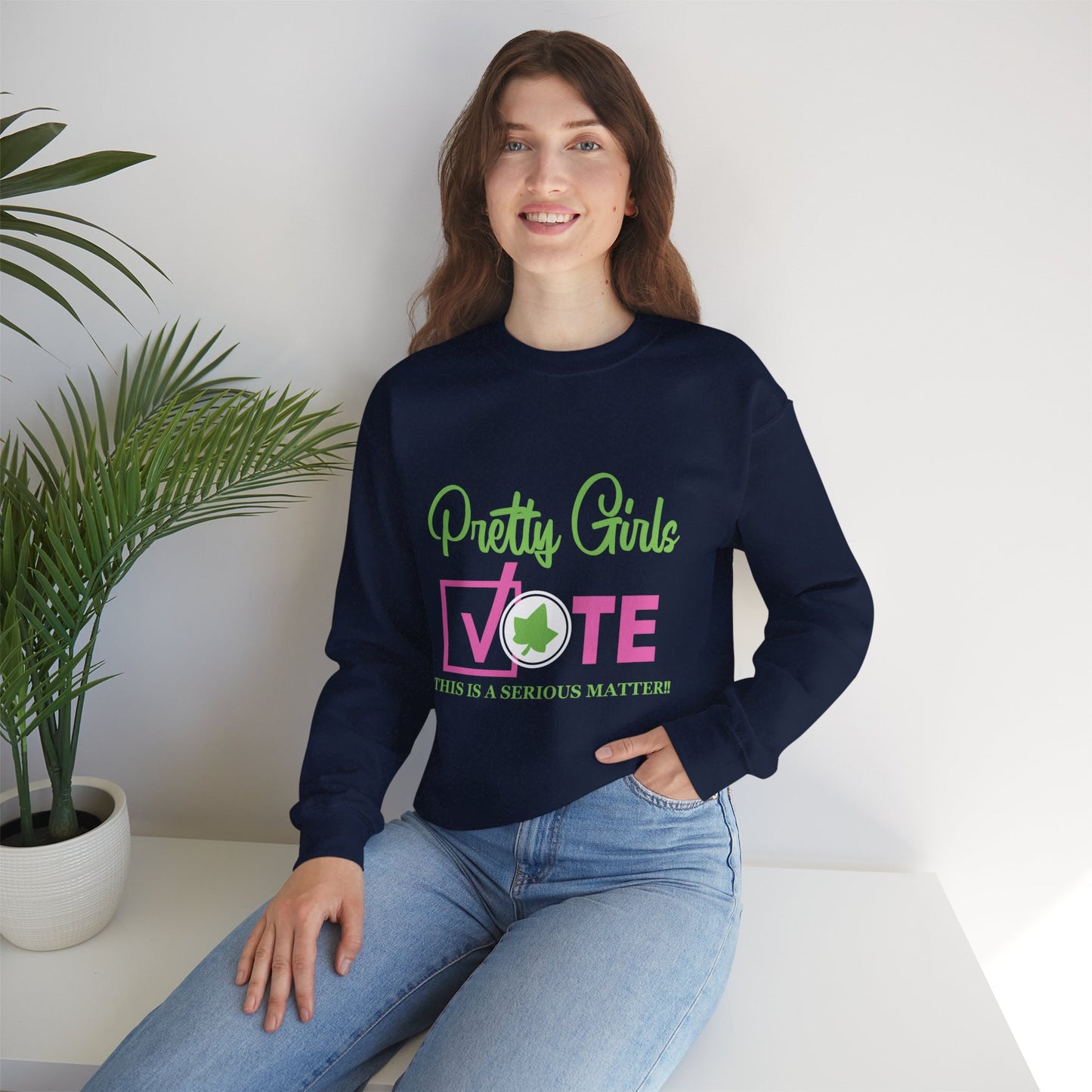 PRETTY GIRL VOTE SWEATSHIRTS