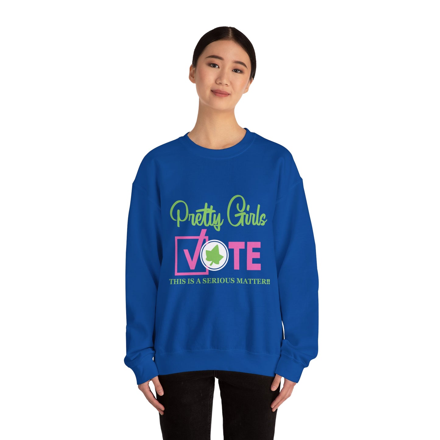 PRETTY GIRL VOTE SWEATSHIRTS