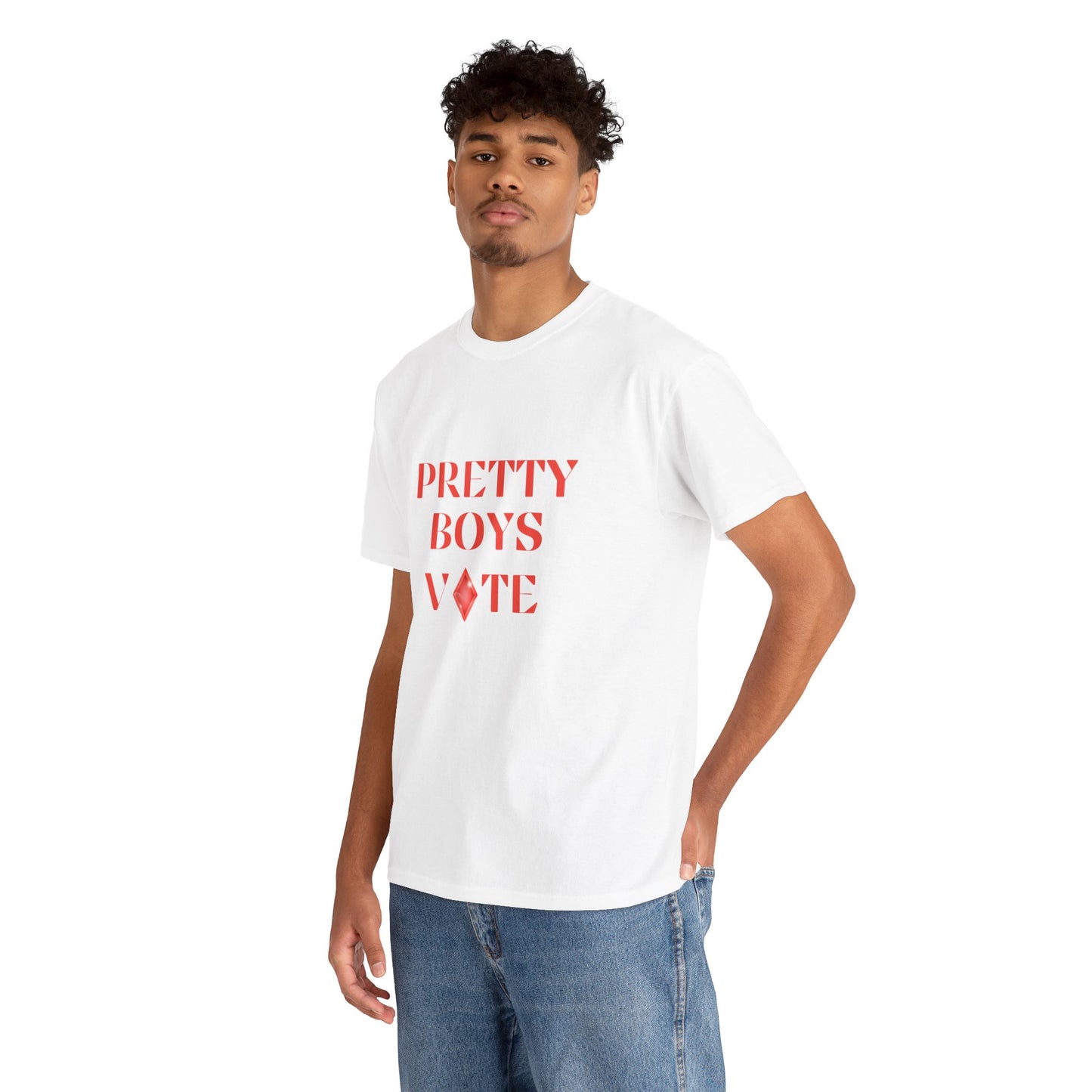 PRETTY BOYS VOTE T-SHIRT