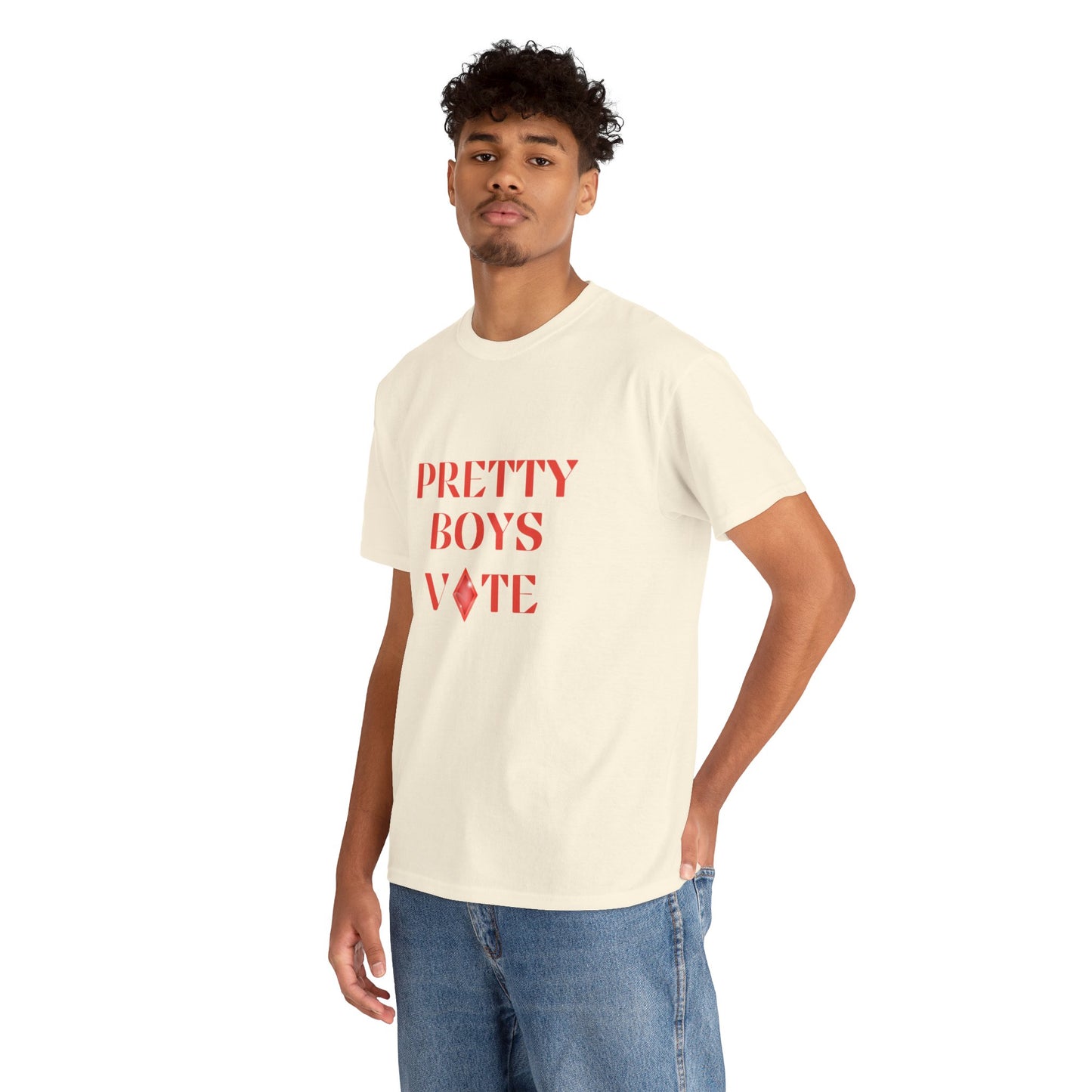PRETTY BOYS VOTE T-SHIRT