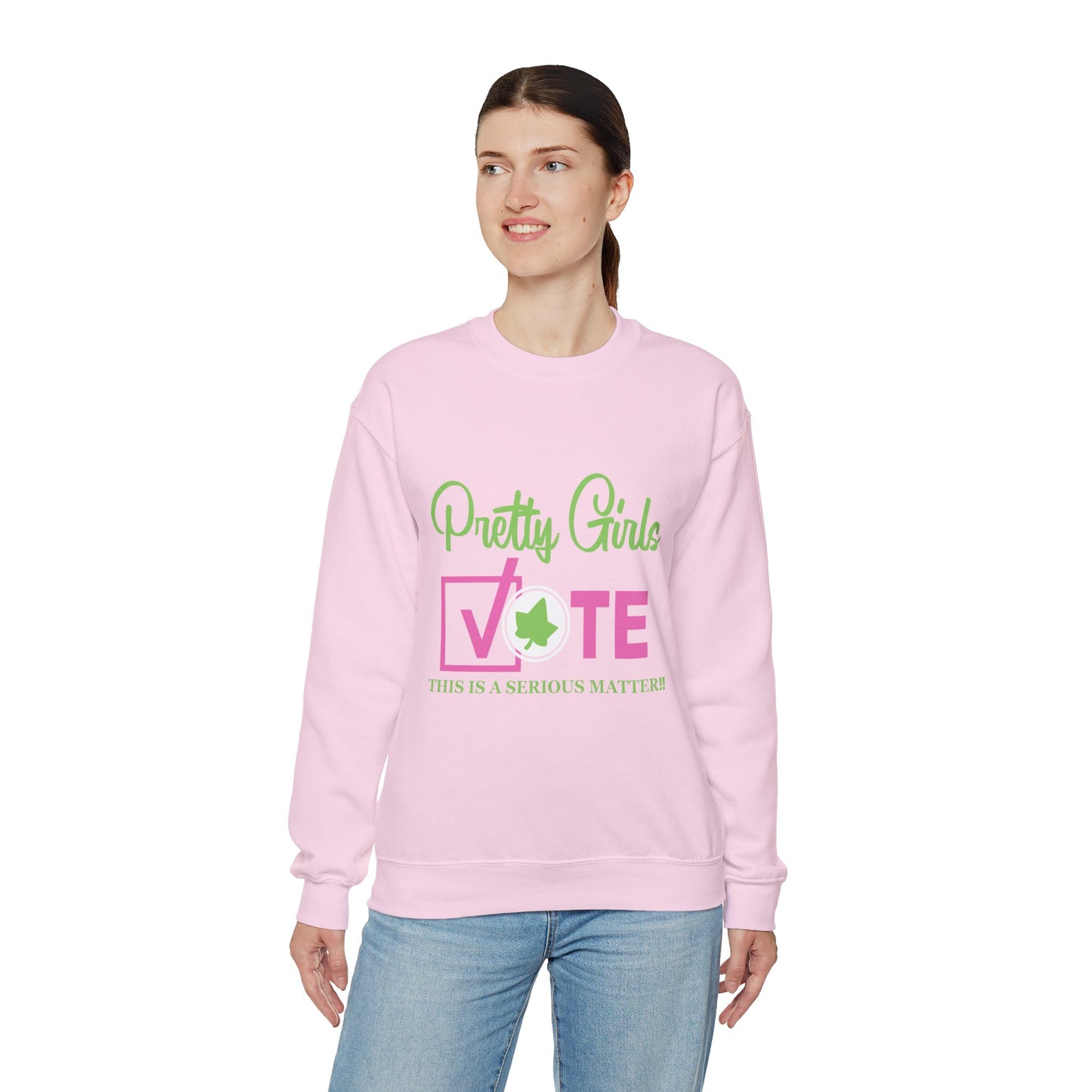 PRETTY GIRL VOTE SWEATSHIRTS