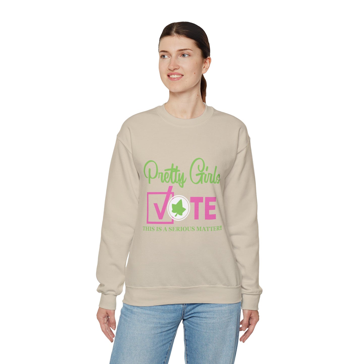 PRETTY GIRL VOTE SWEATSHIRTS