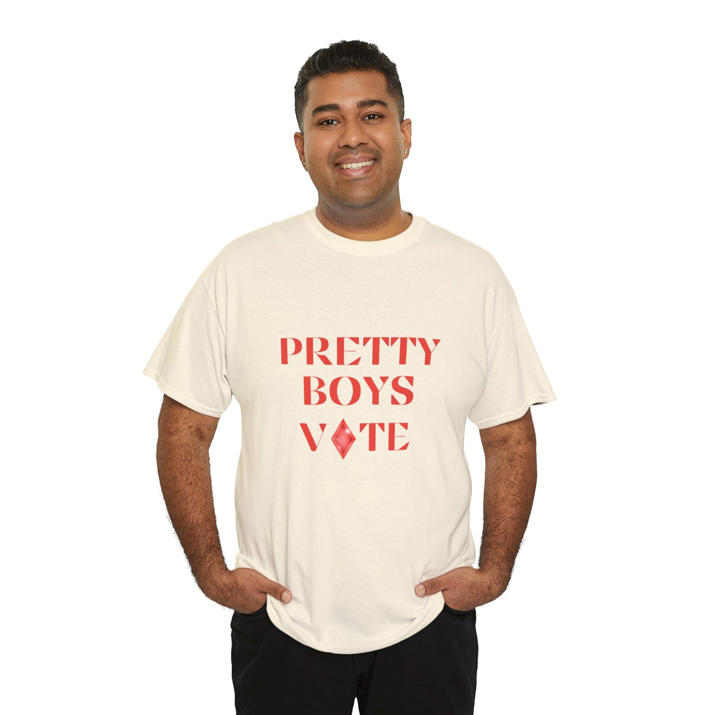 PRETTY BOYS VOTE T-SHIRT