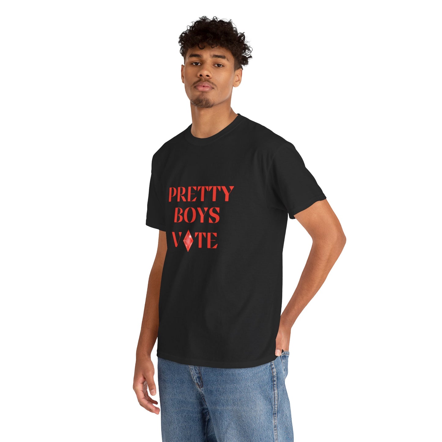 PRETTY BOYS VOTE T-SHIRT