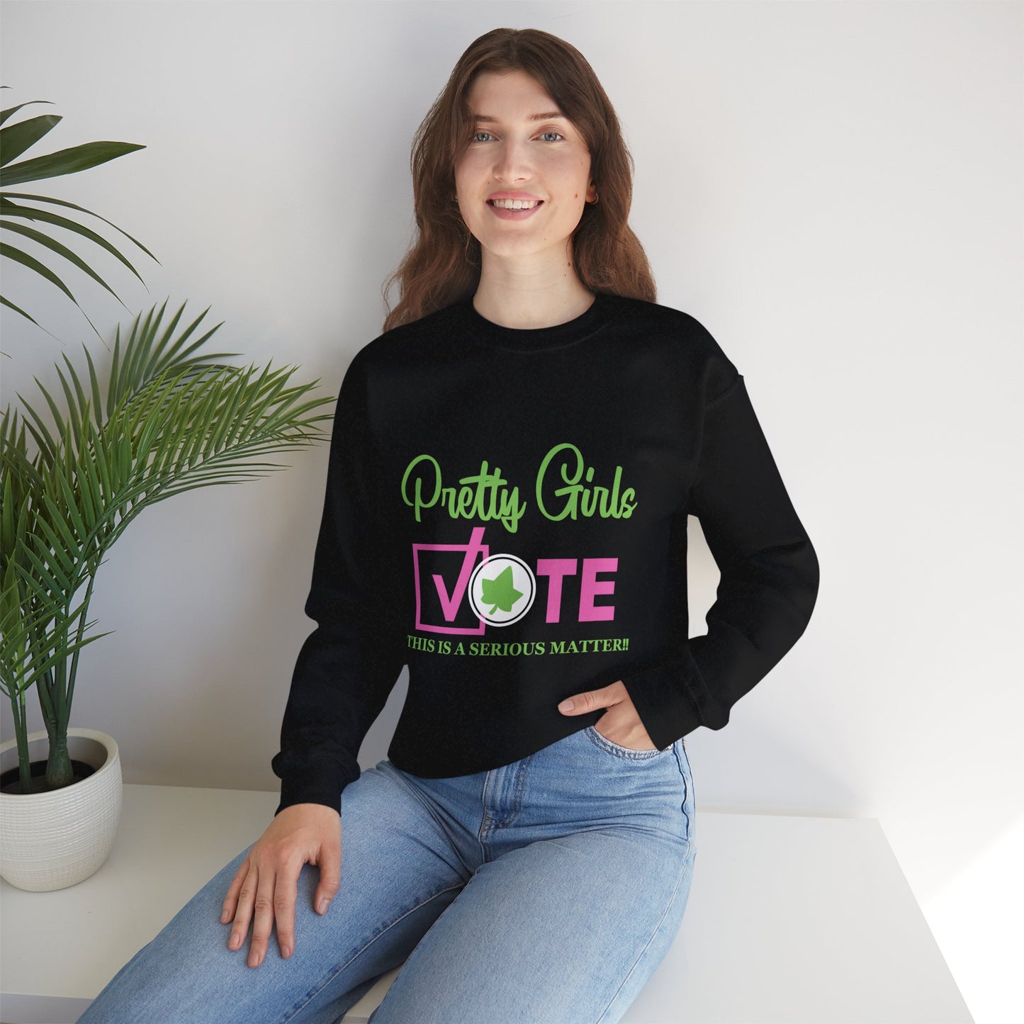 PRETTY GIRL VOTE SWEATSHIRTS