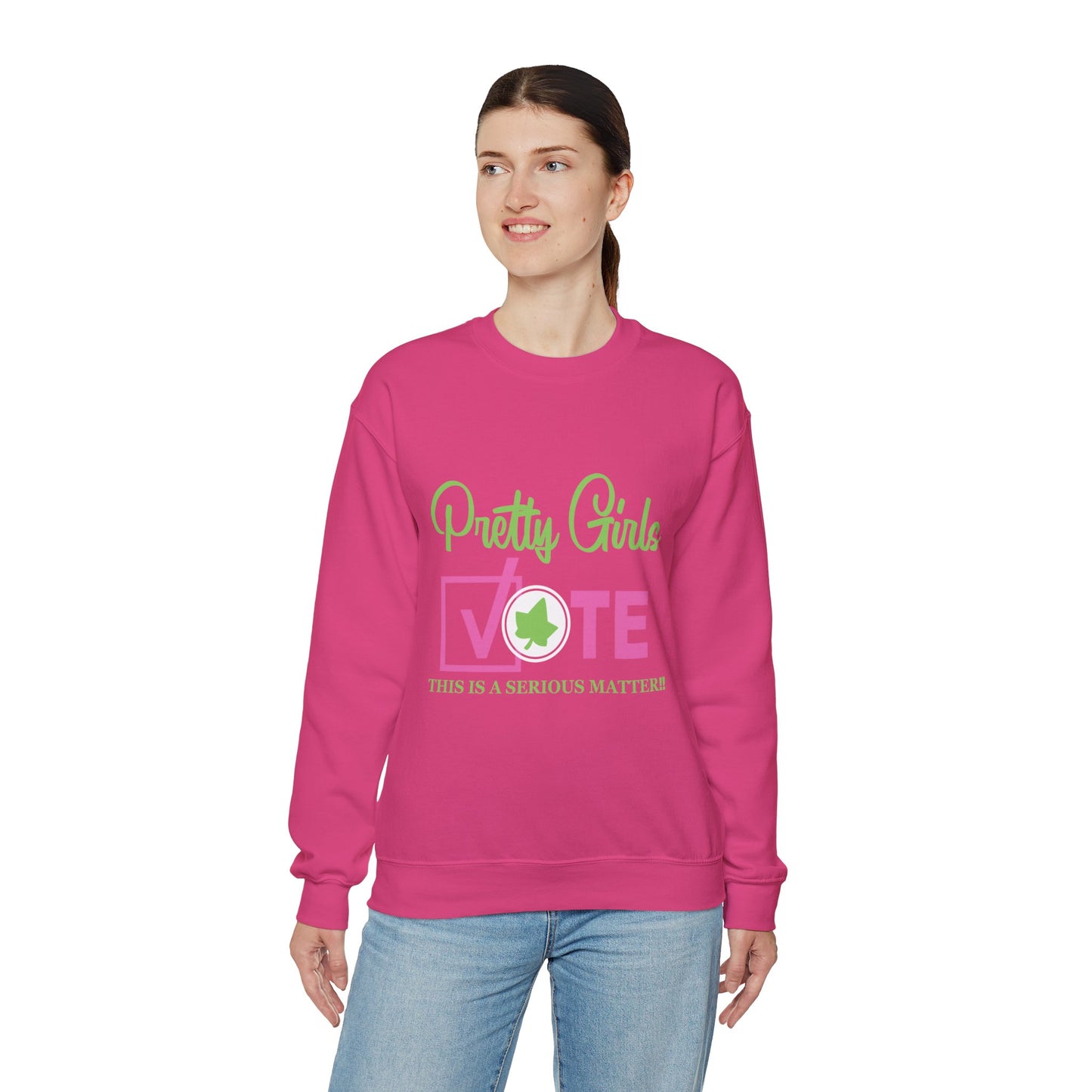 PRETTY GIRL VOTE SWEATSHIRTS