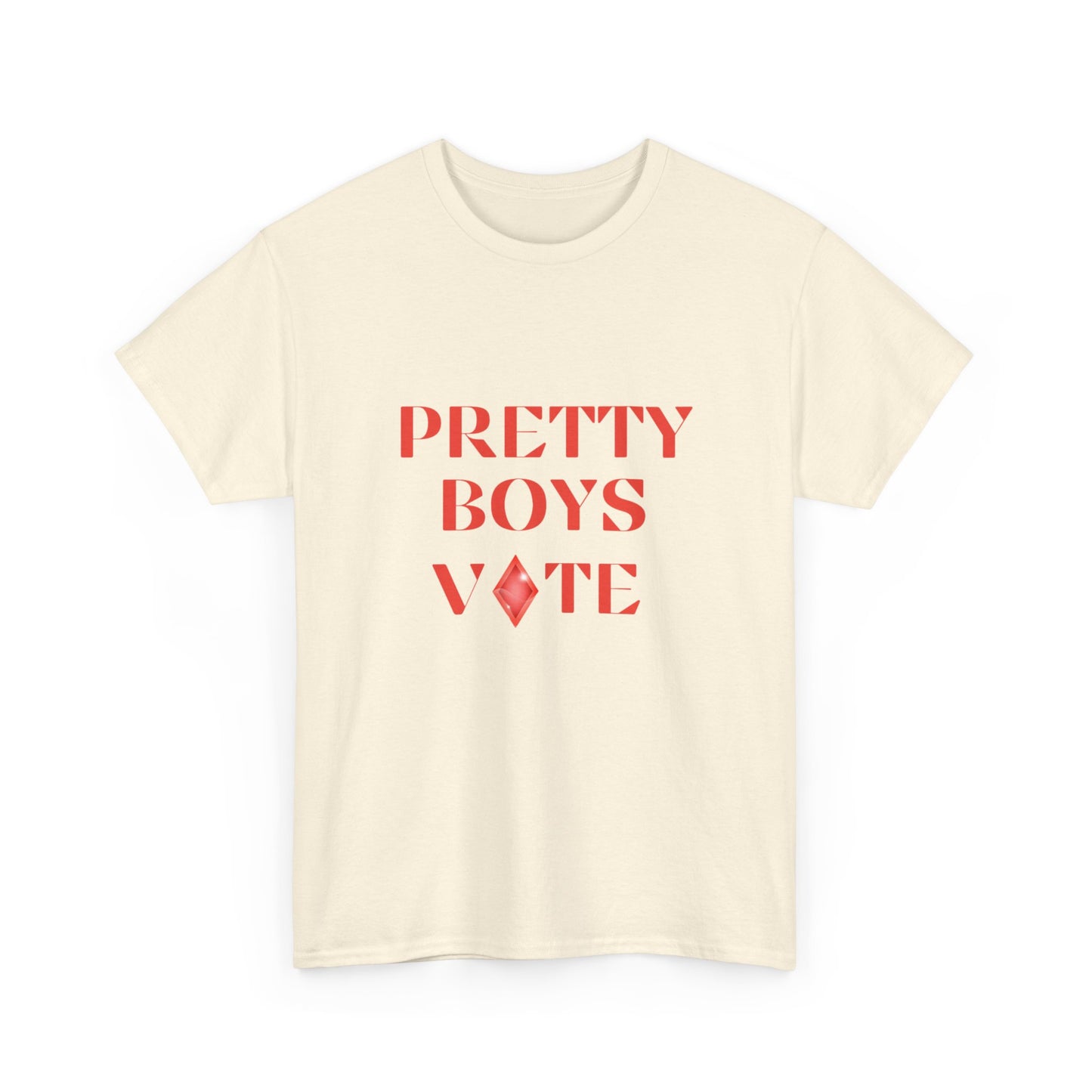 PRETTY BOYS VOTE T-SHIRT