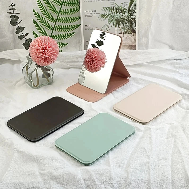 Woman MINI High-quality Portable Folding Makeup Mirror