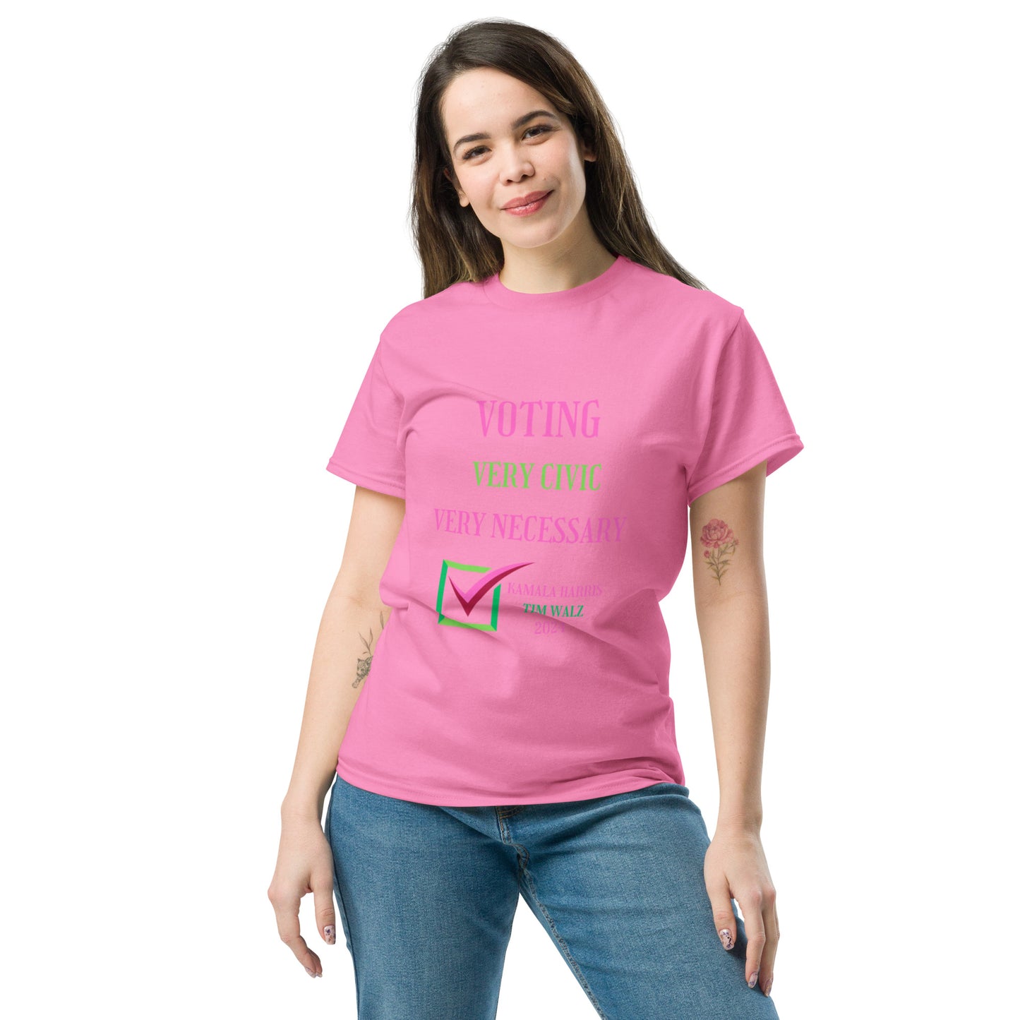 VOTING, VERY CIVIC TEE
