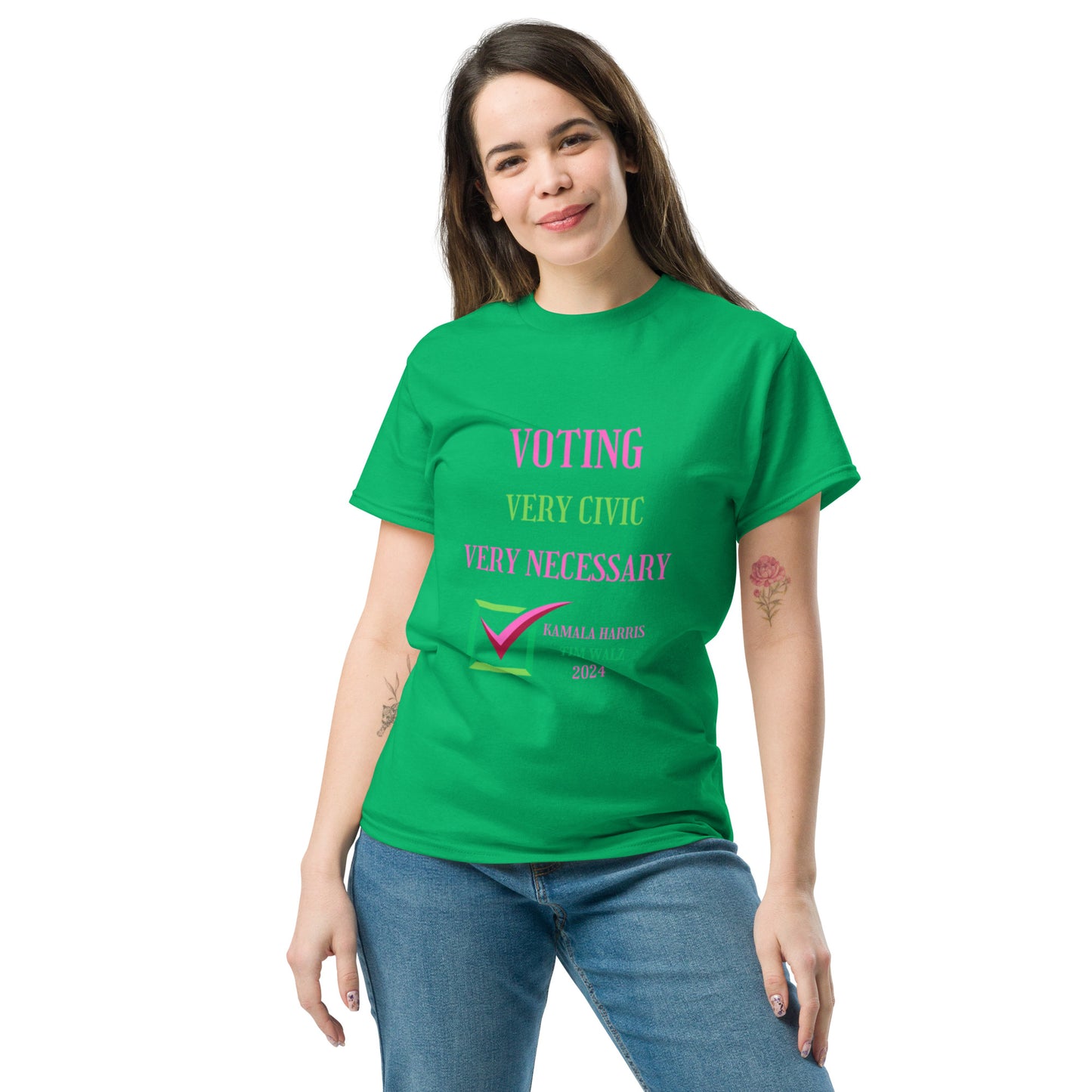VOTING, VERY CIVIC TEE