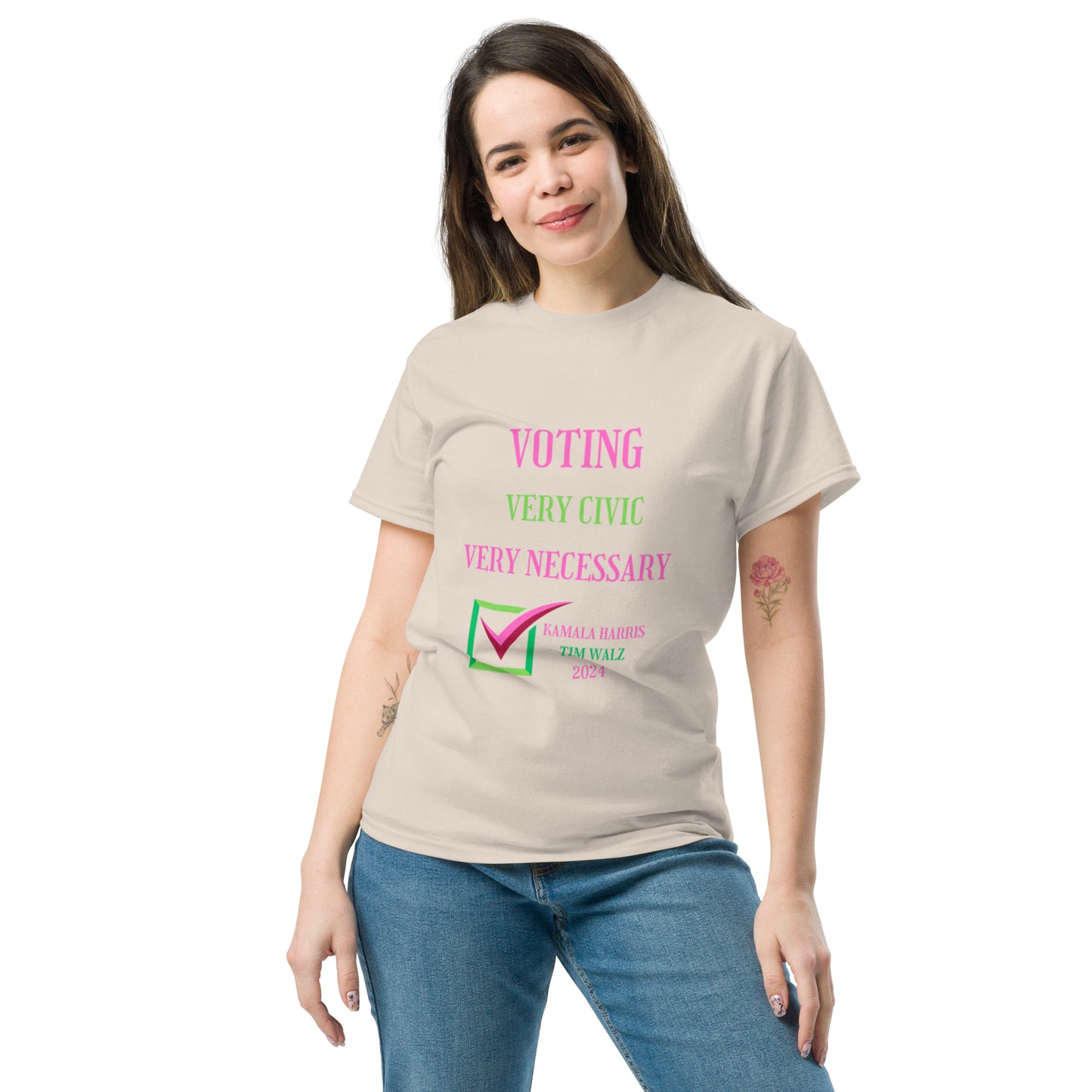 VOTING, VERY CIVIC TEE