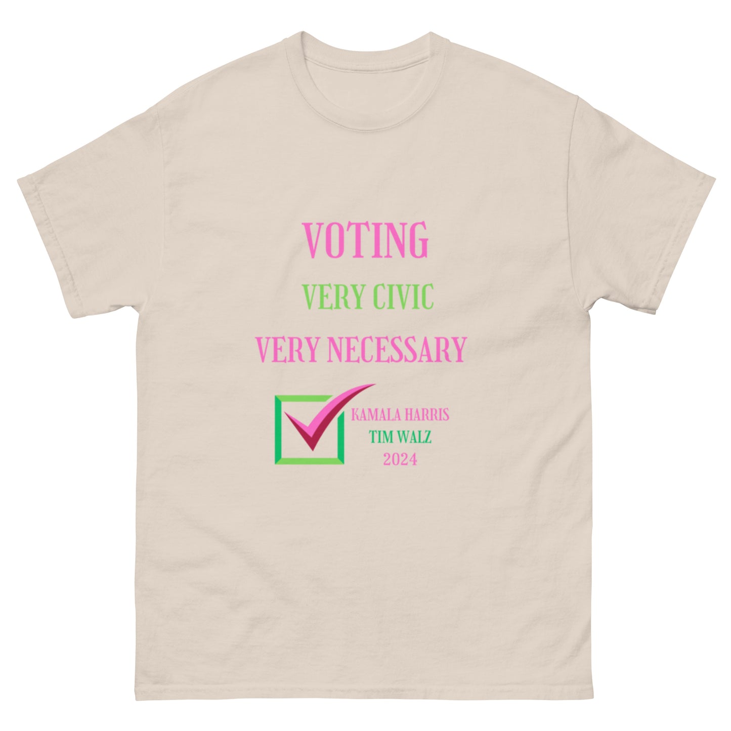 VOTING, VERY CIVIC TEE